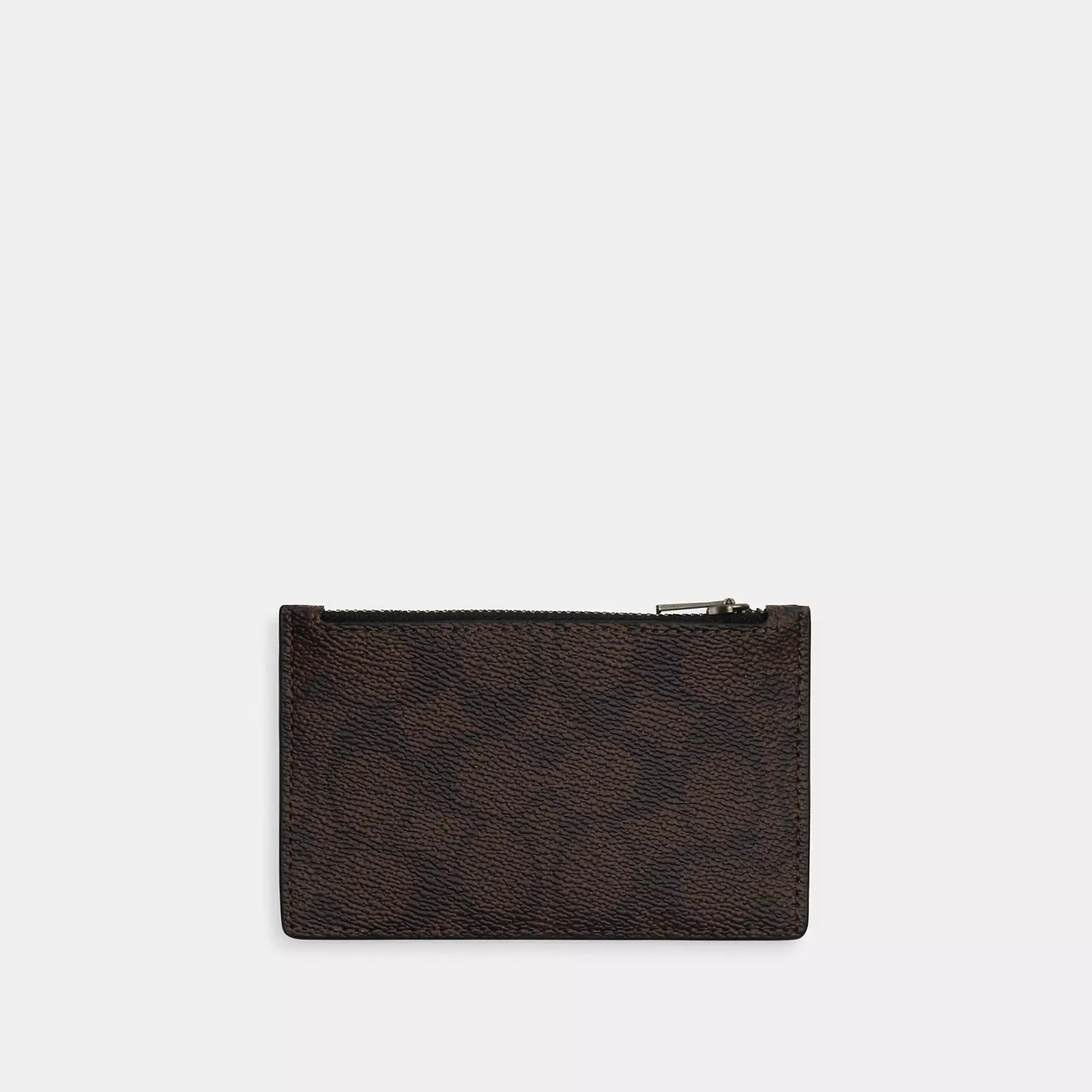 Coach Outlet Zip Card Case In Signature