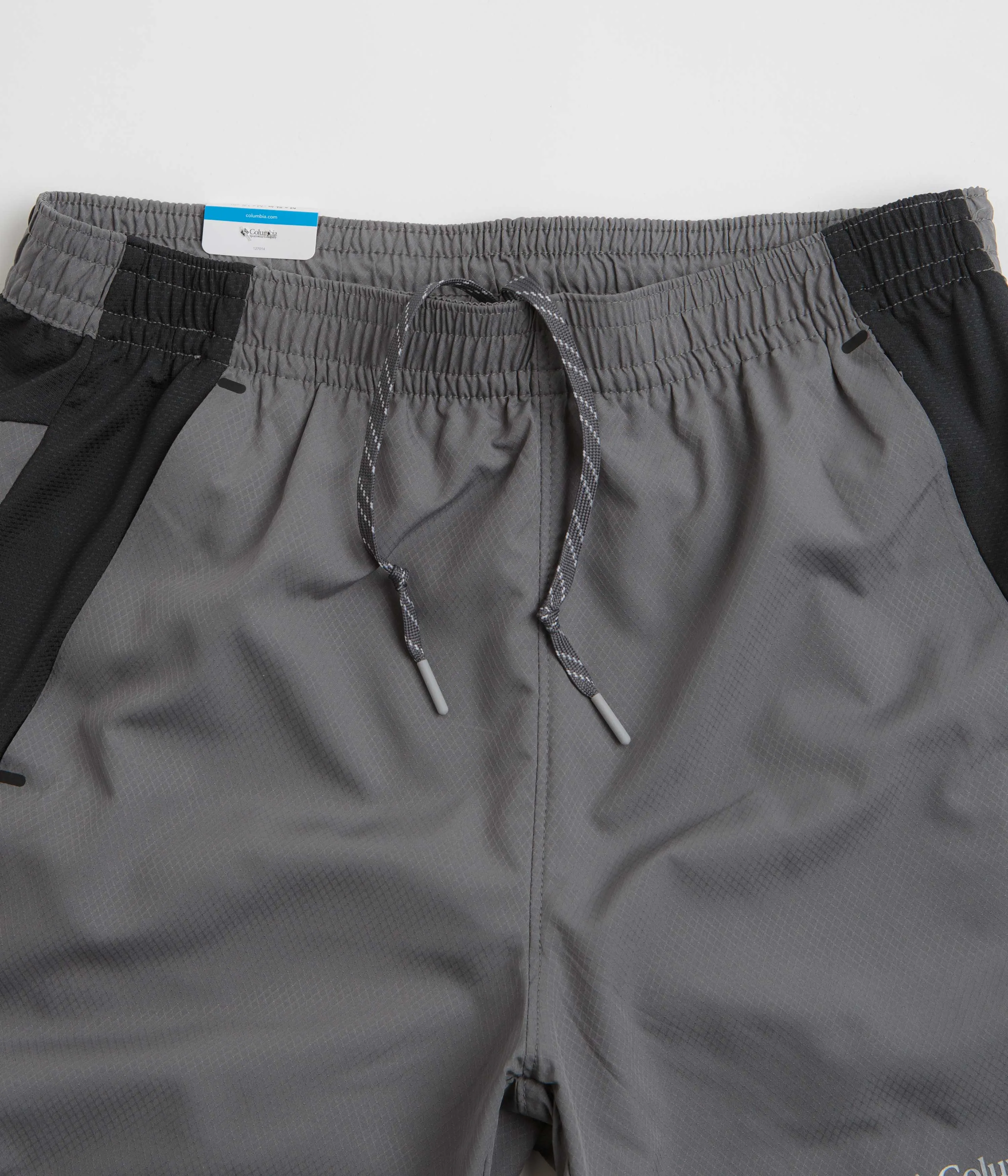 Columbia Three Pitch 5" Shorts - City Grey / Black