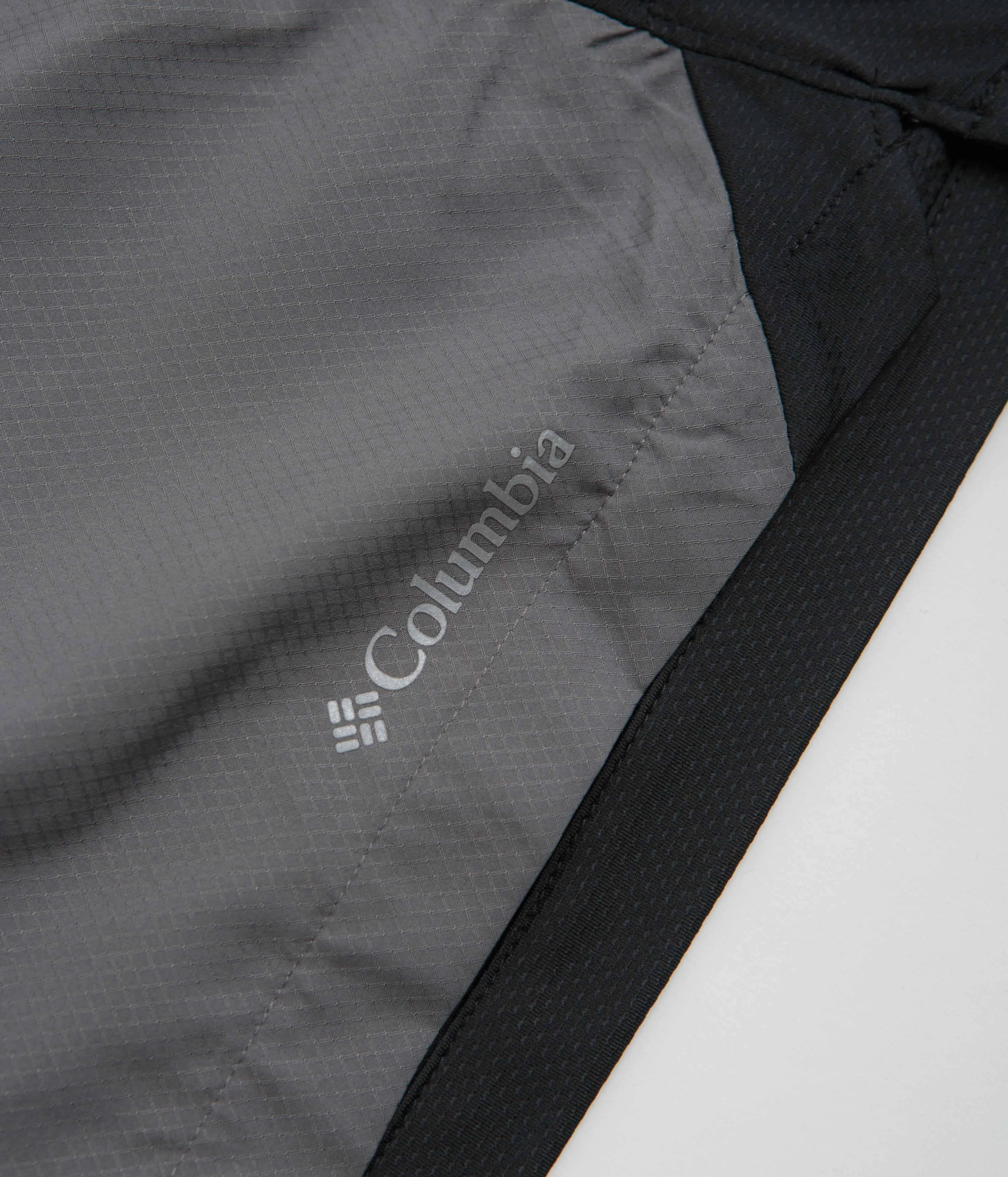 Columbia Three Pitch 5" Shorts - City Grey / Black