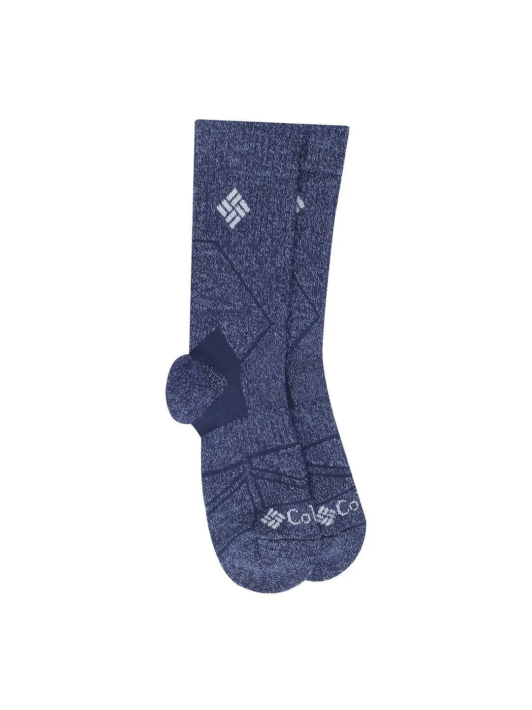 Columbia Unisex Blue SOCKS UX 1P HIK CRW-MD WT-SML (1 Pair) (Non Returnable)