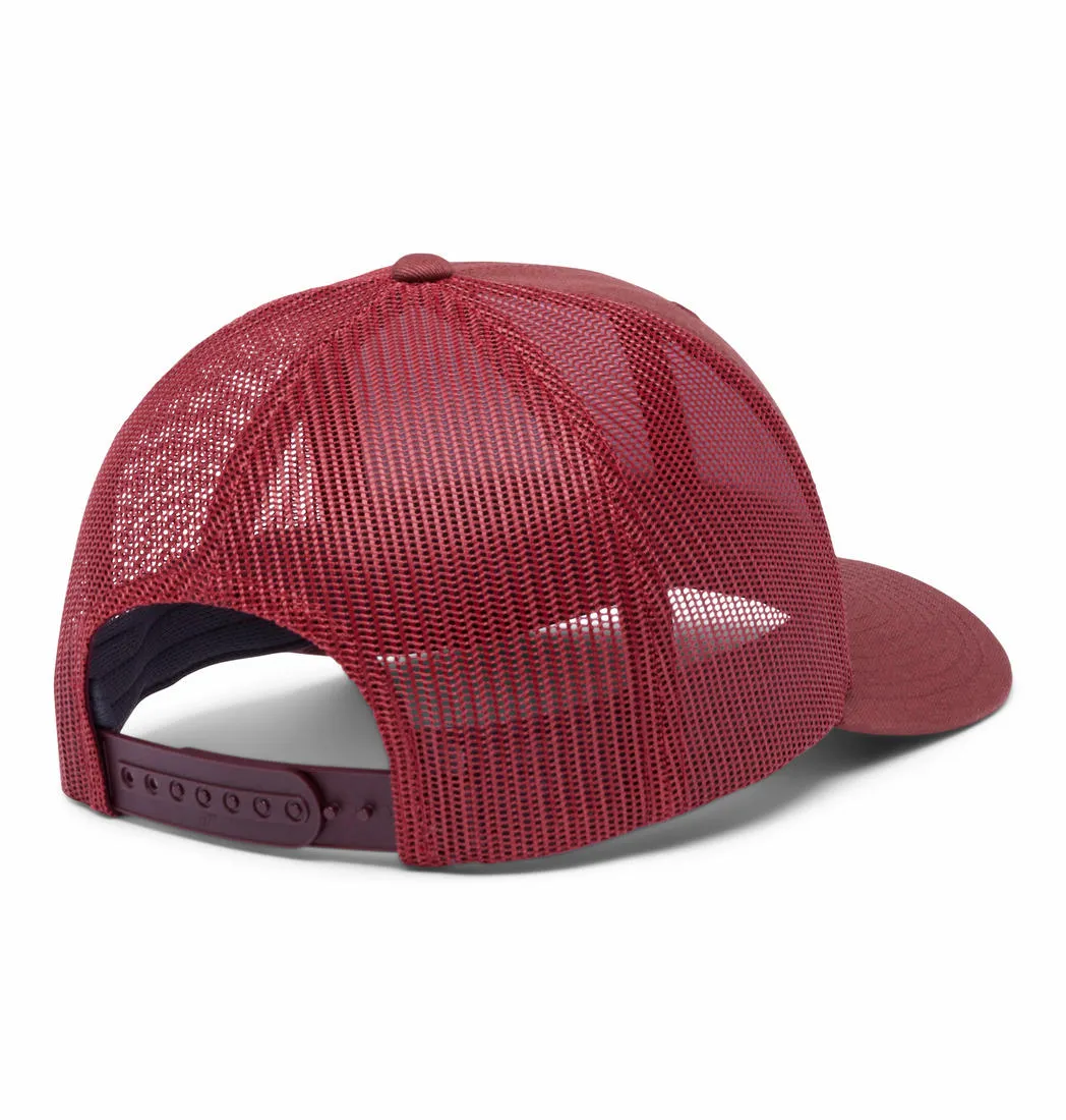 Columbia Unisex Red Columbia Mesh Snap Back - High