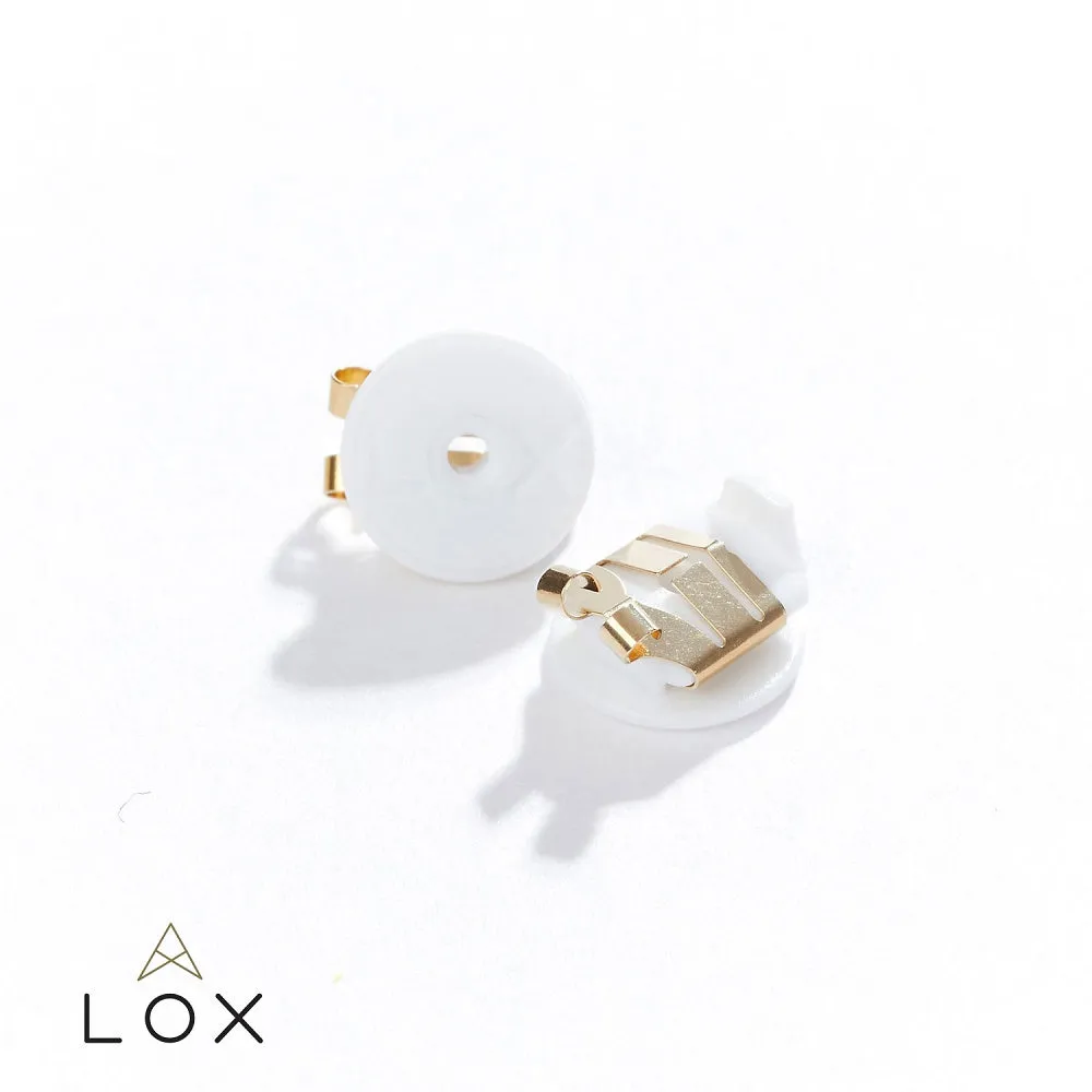 Connoisseurs Lox Gold Tone Earring Backs LOX 2YGE