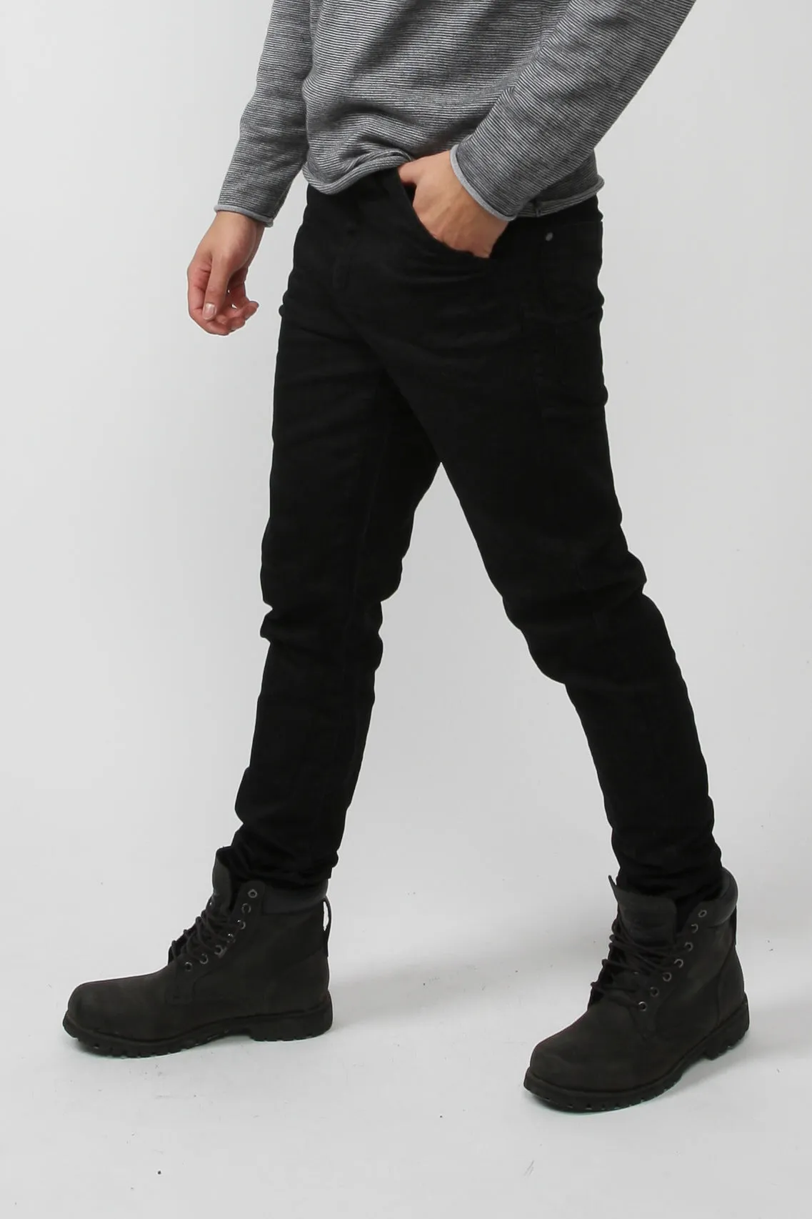Cotton jeans JONNY - Black Givn Berlin