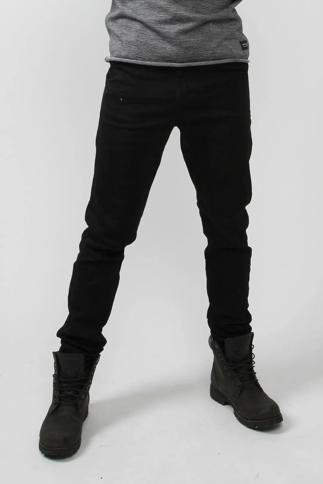 Cotton jeans JONNY - Black Givn Berlin