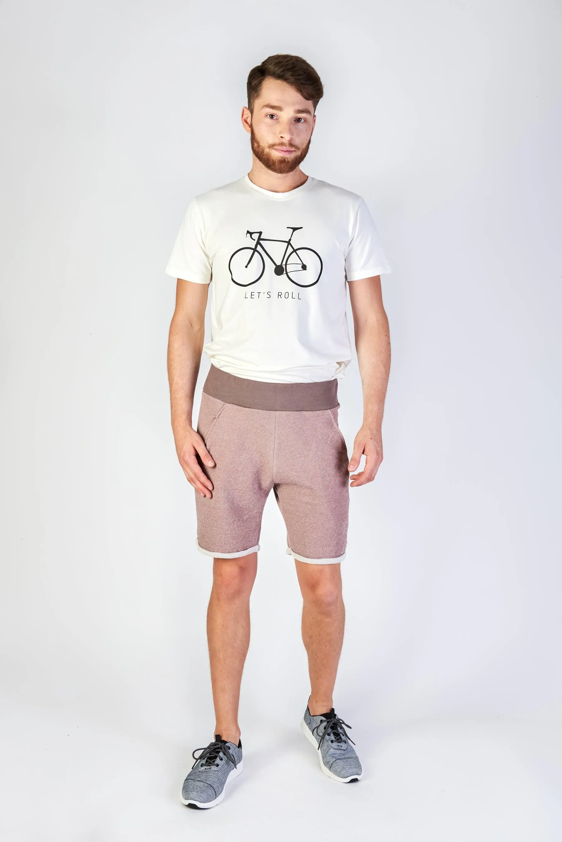 Cotton Sweatshorts FLOPPY - Tobacco Givn Berlin