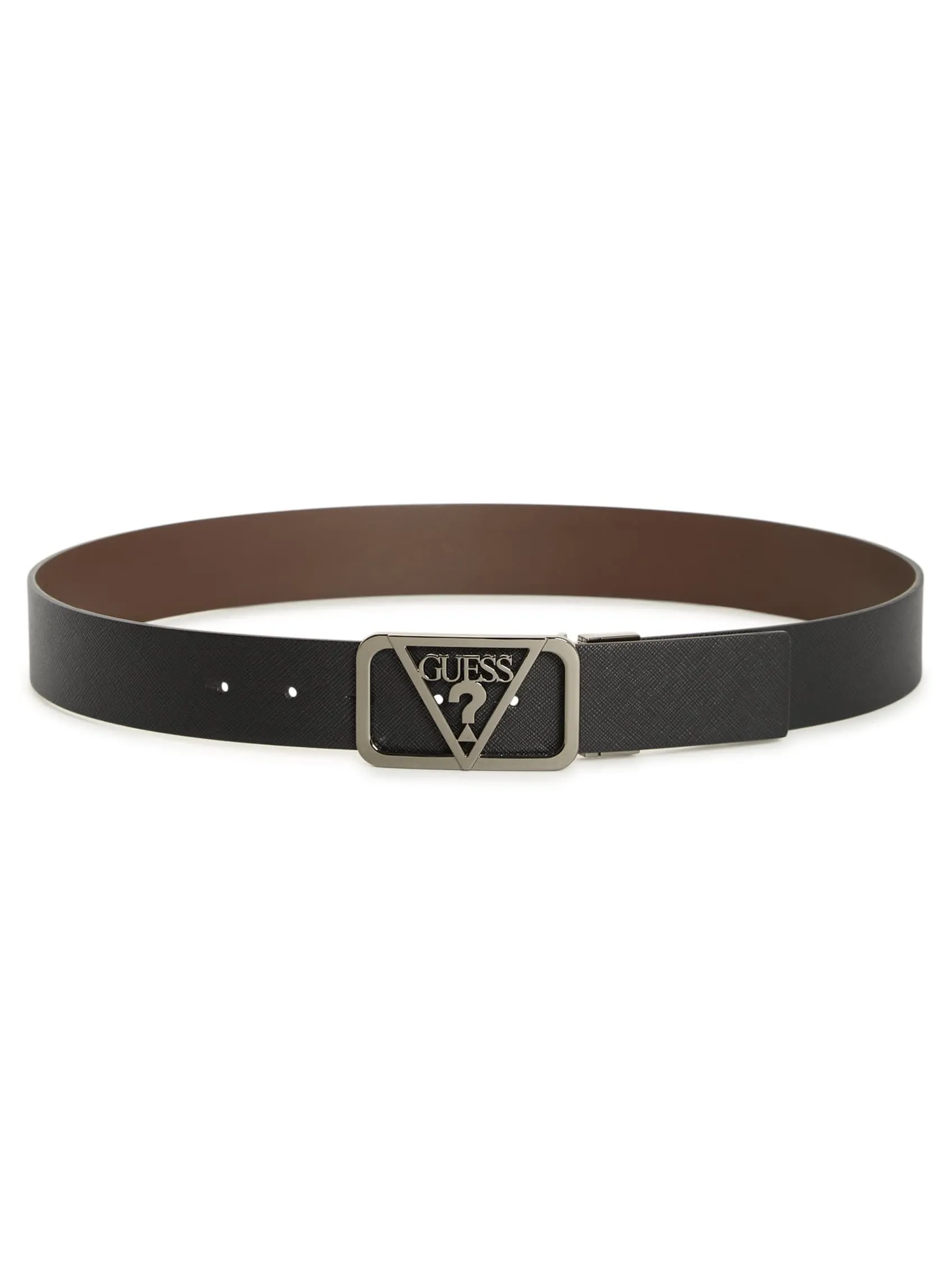 Cutout Logo Plaque Belt