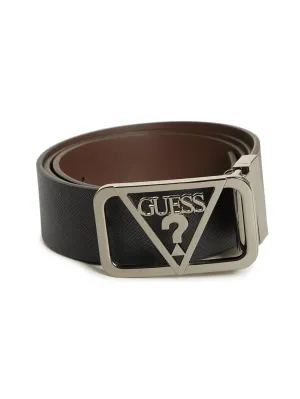 Cutout Logo Plaque Belt