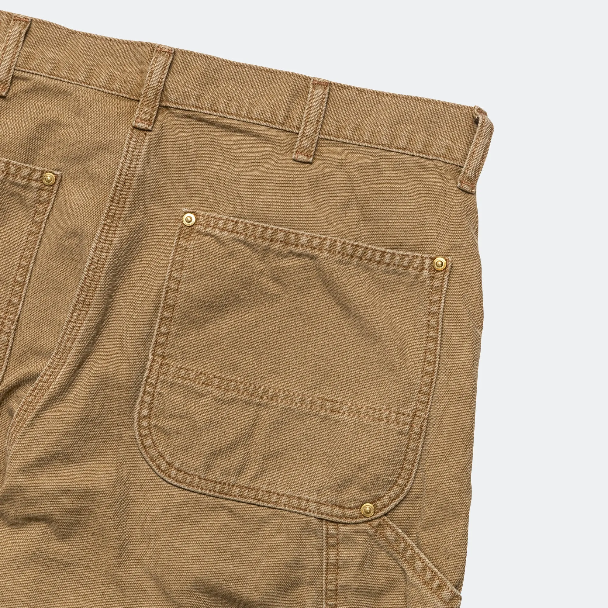Dad's Fit Painter Pants - Brown