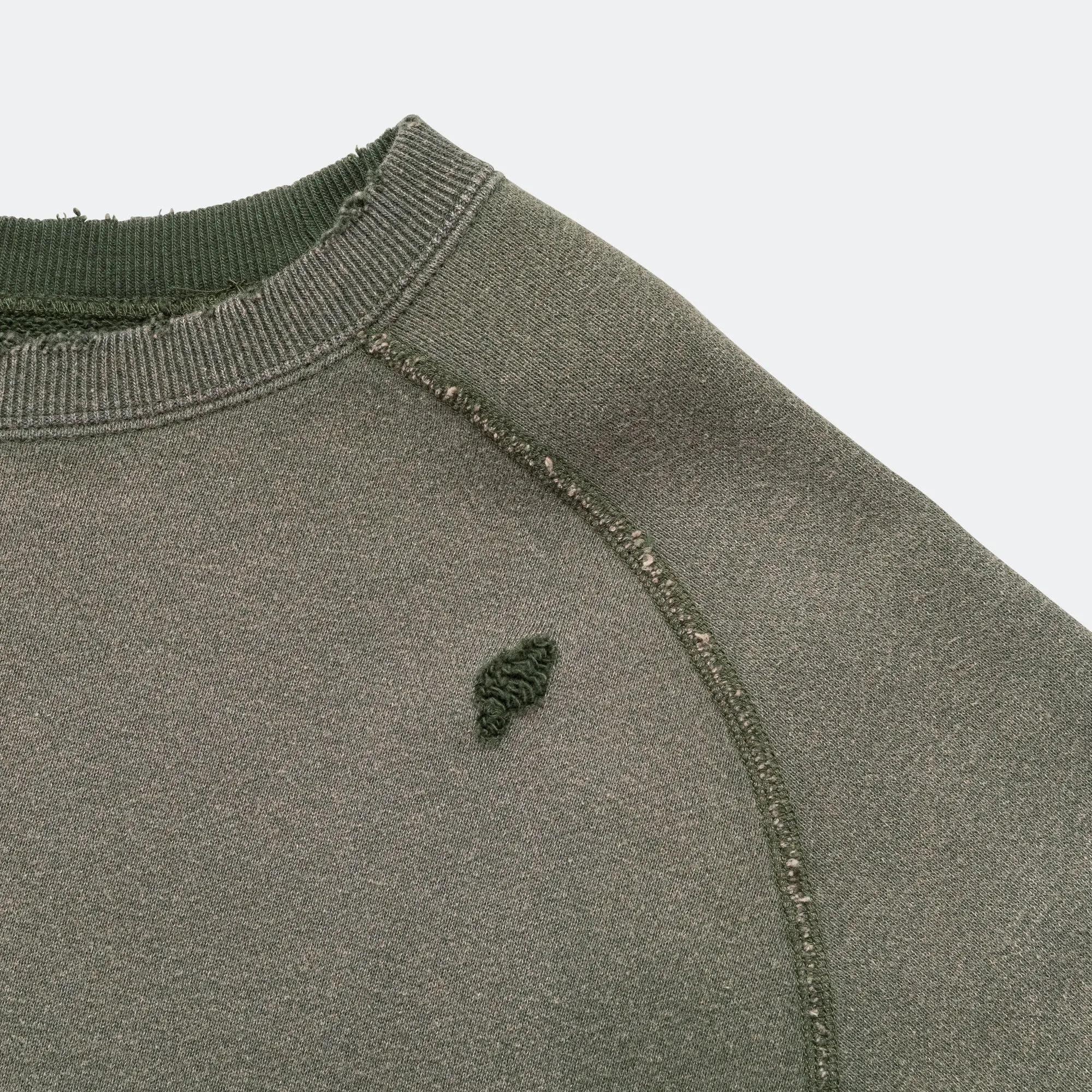 Darts Sweatshirt - Olive French Terry