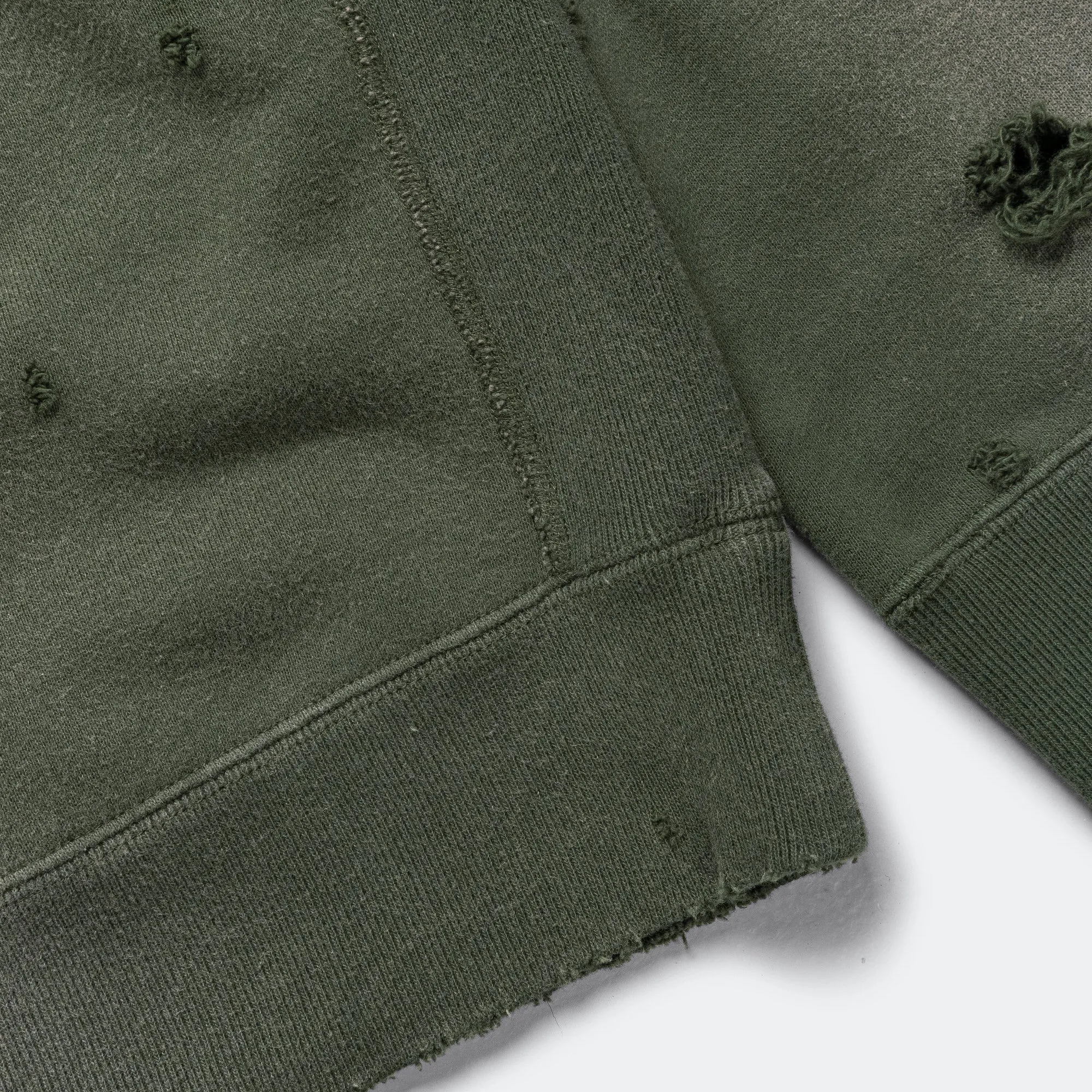 Darts Sweatshirt - Olive French Terry