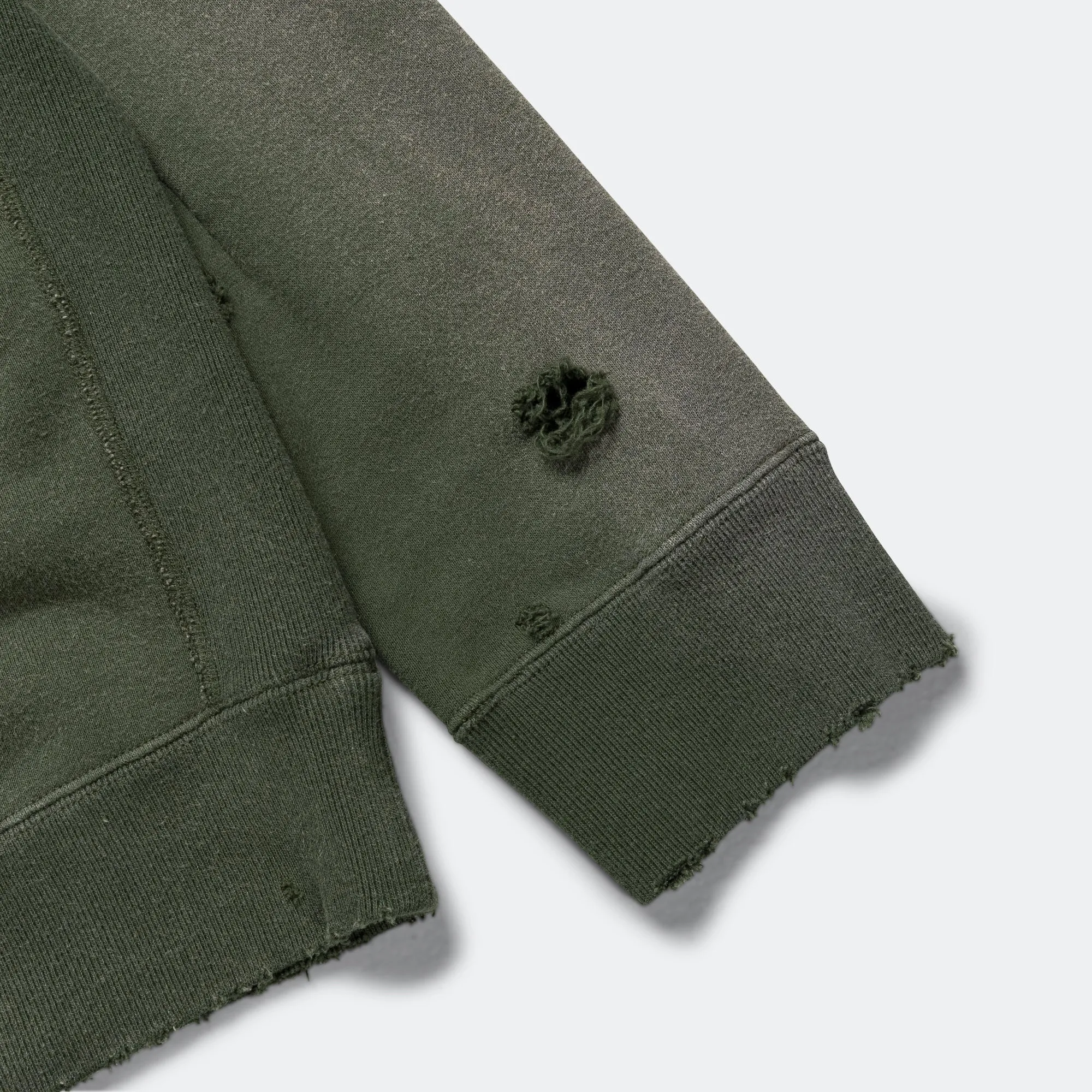 Darts Sweatshirt - Olive French Terry