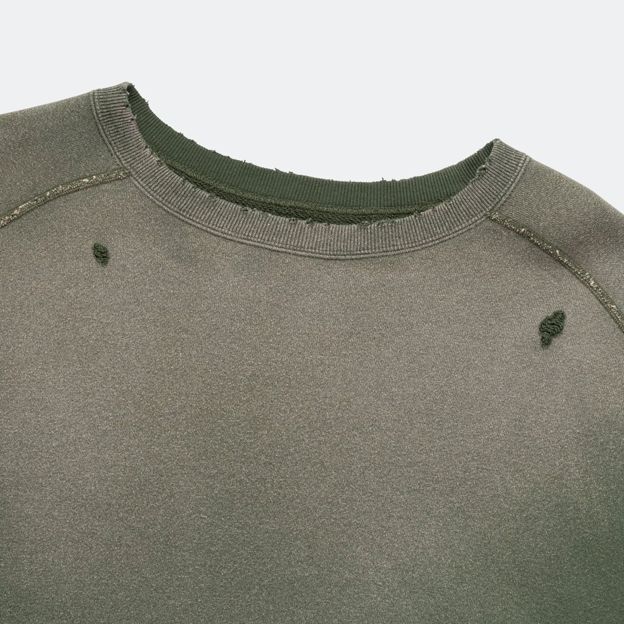 Darts Sweatshirt - Olive French Terry