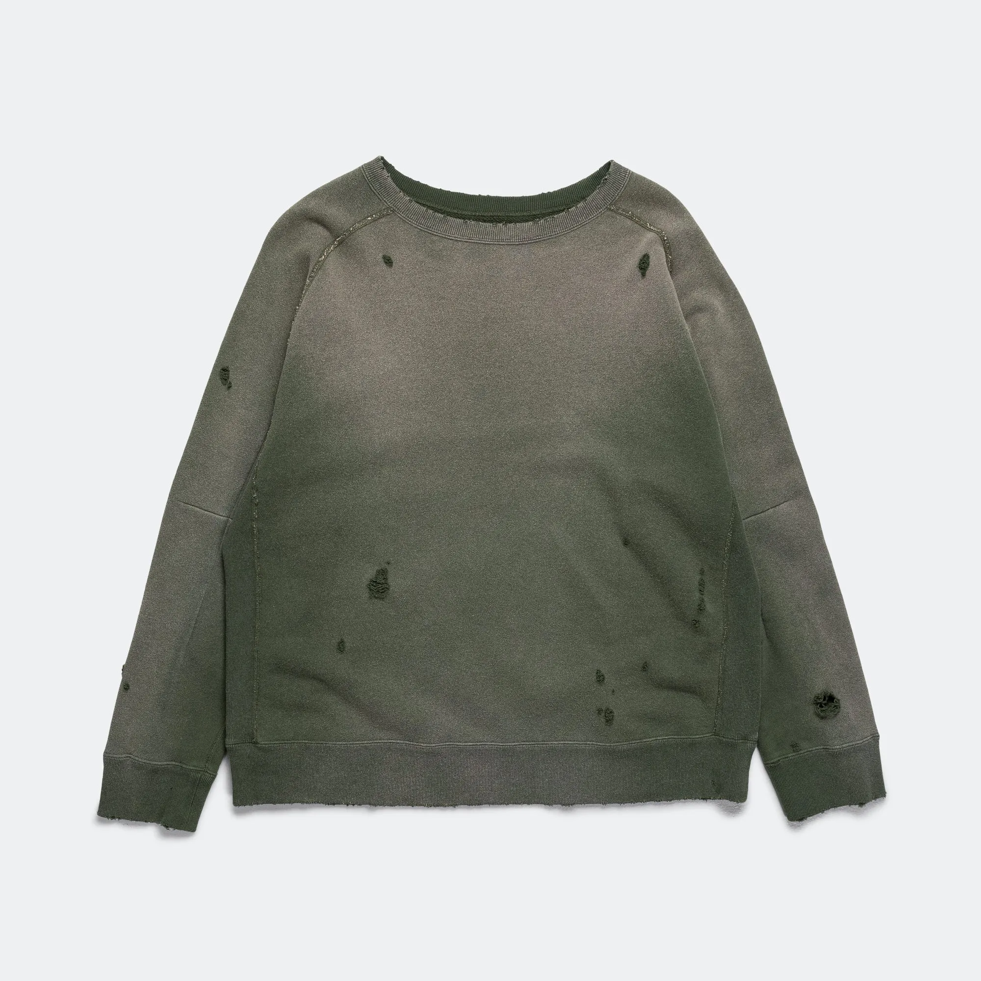 Darts Sweatshirt - Olive French Terry