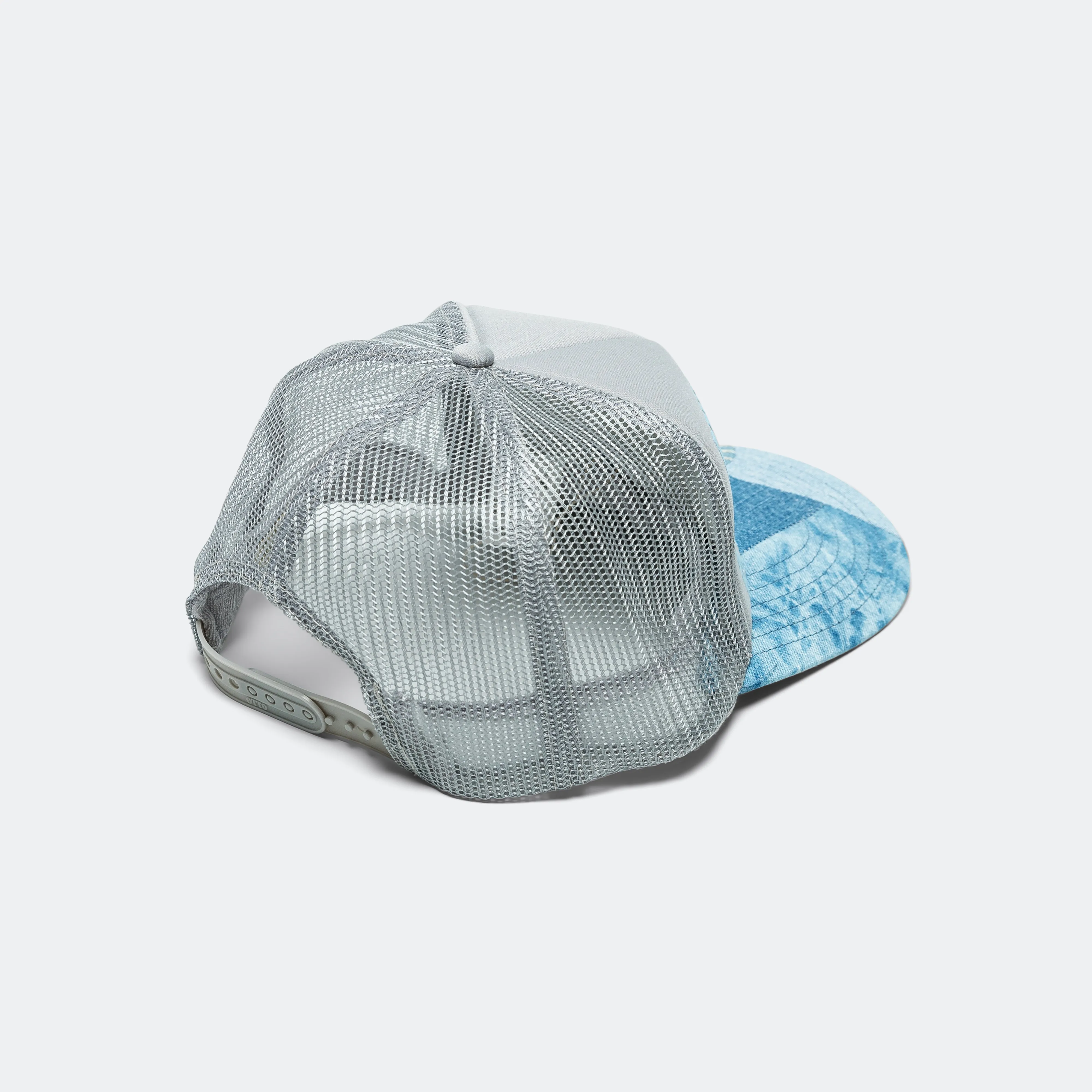 Denim Repair Service Denim Reconstruction Truck Cap - Grey