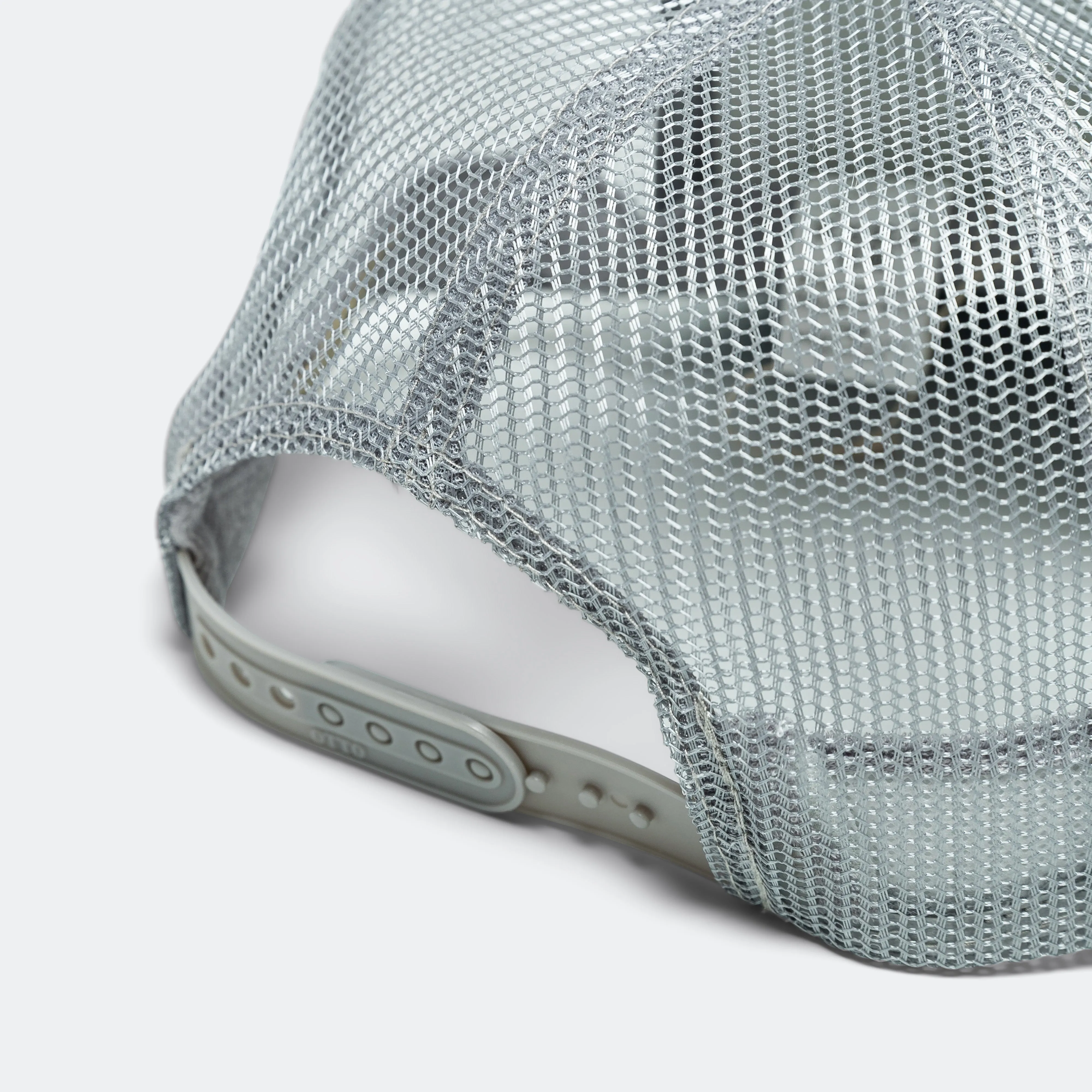 Denim Repair Service Denim Reconstruction Truck Cap - Grey