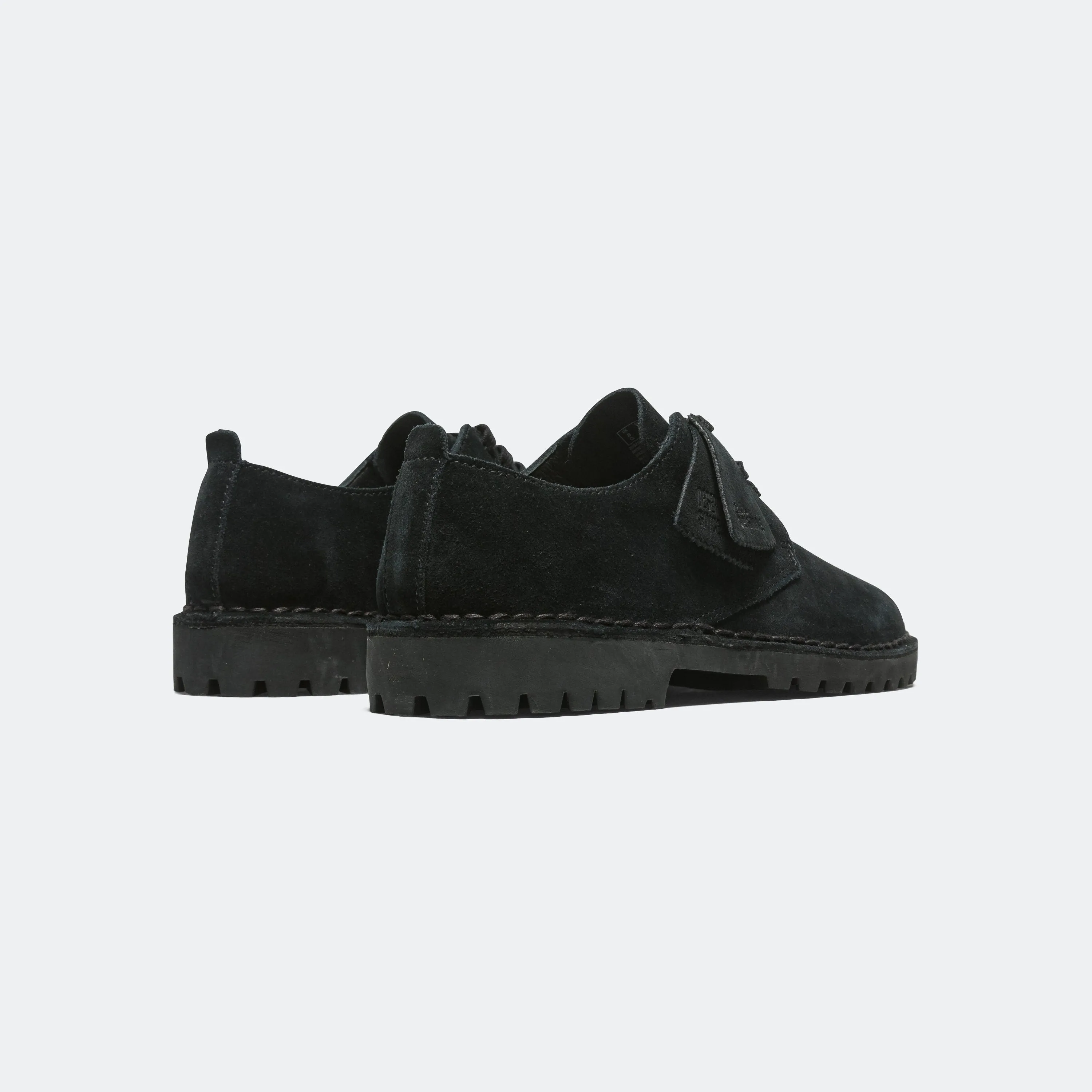 Desert Rock Low - Black Suede