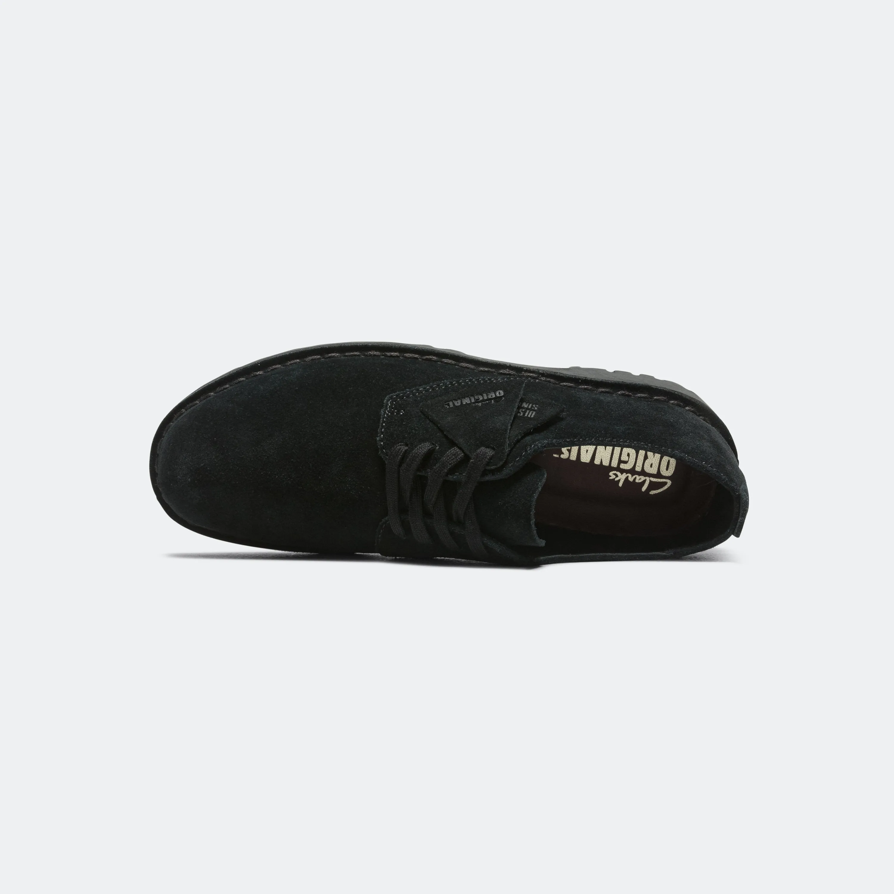 Desert Rock Low - Black Suede