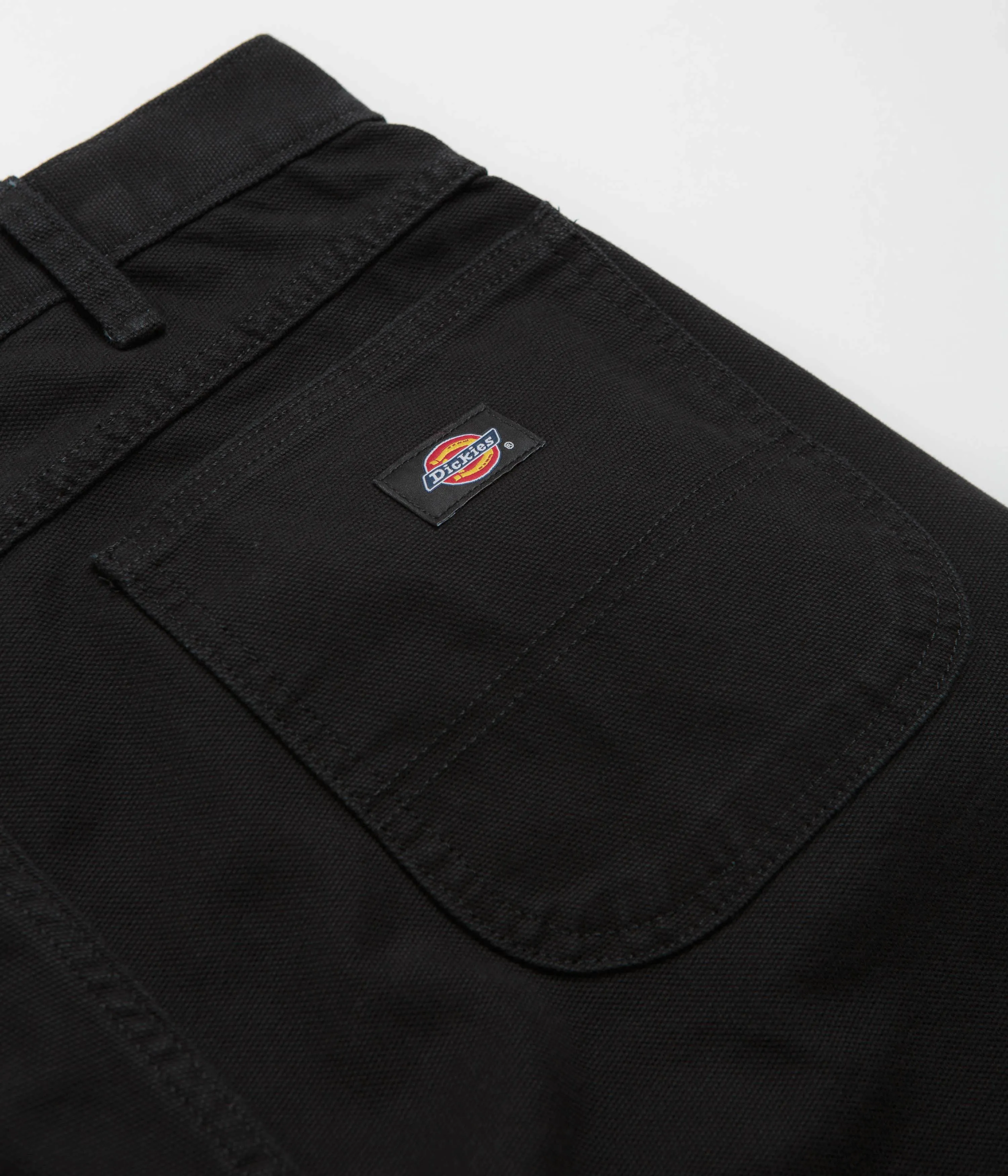 Dickies Duck Canvas Chap Shorts - Stone Washed Black