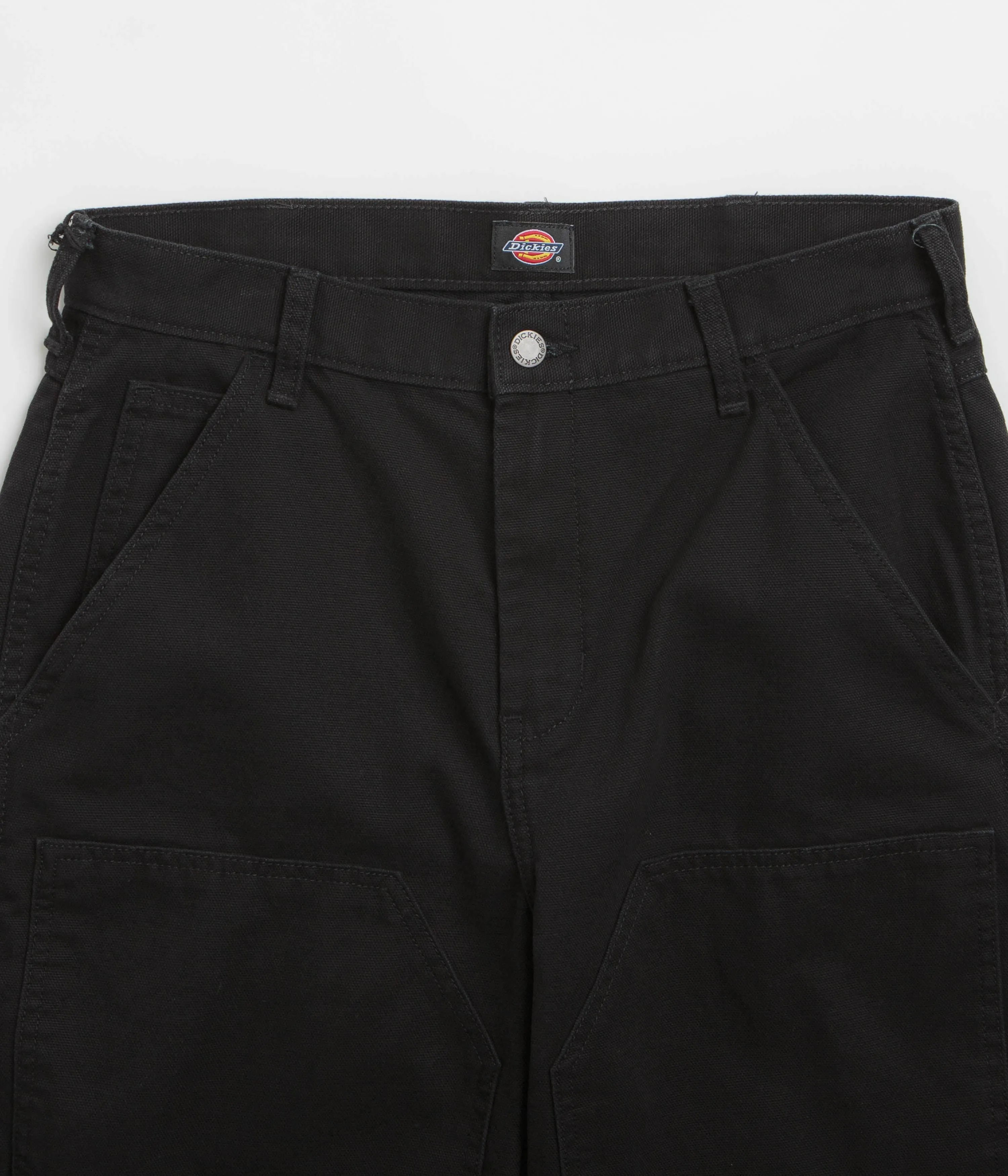 Dickies Duck Canvas Chap Shorts - Stone Washed Black