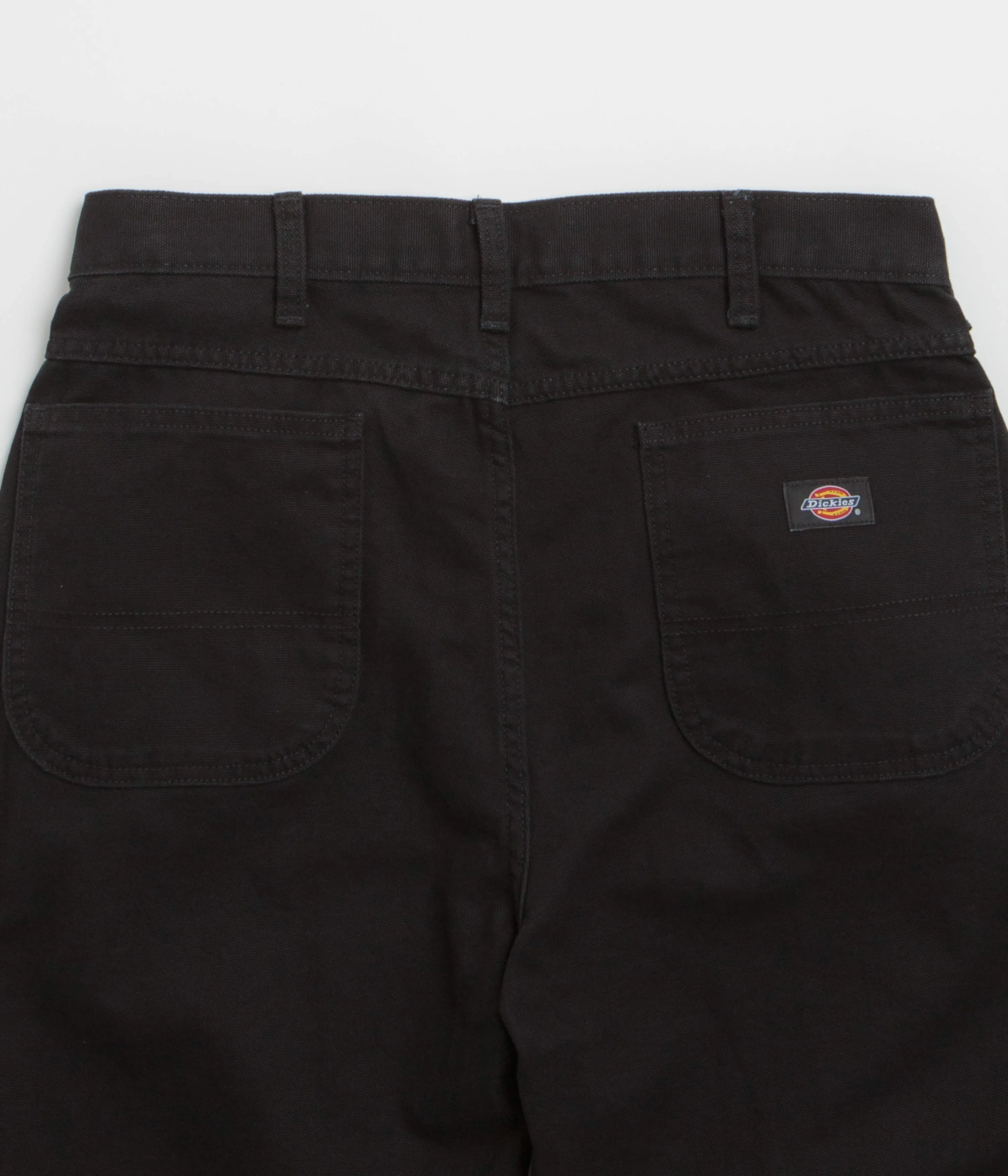 Dickies Duck Canvas Chap Shorts - Stone Washed Black