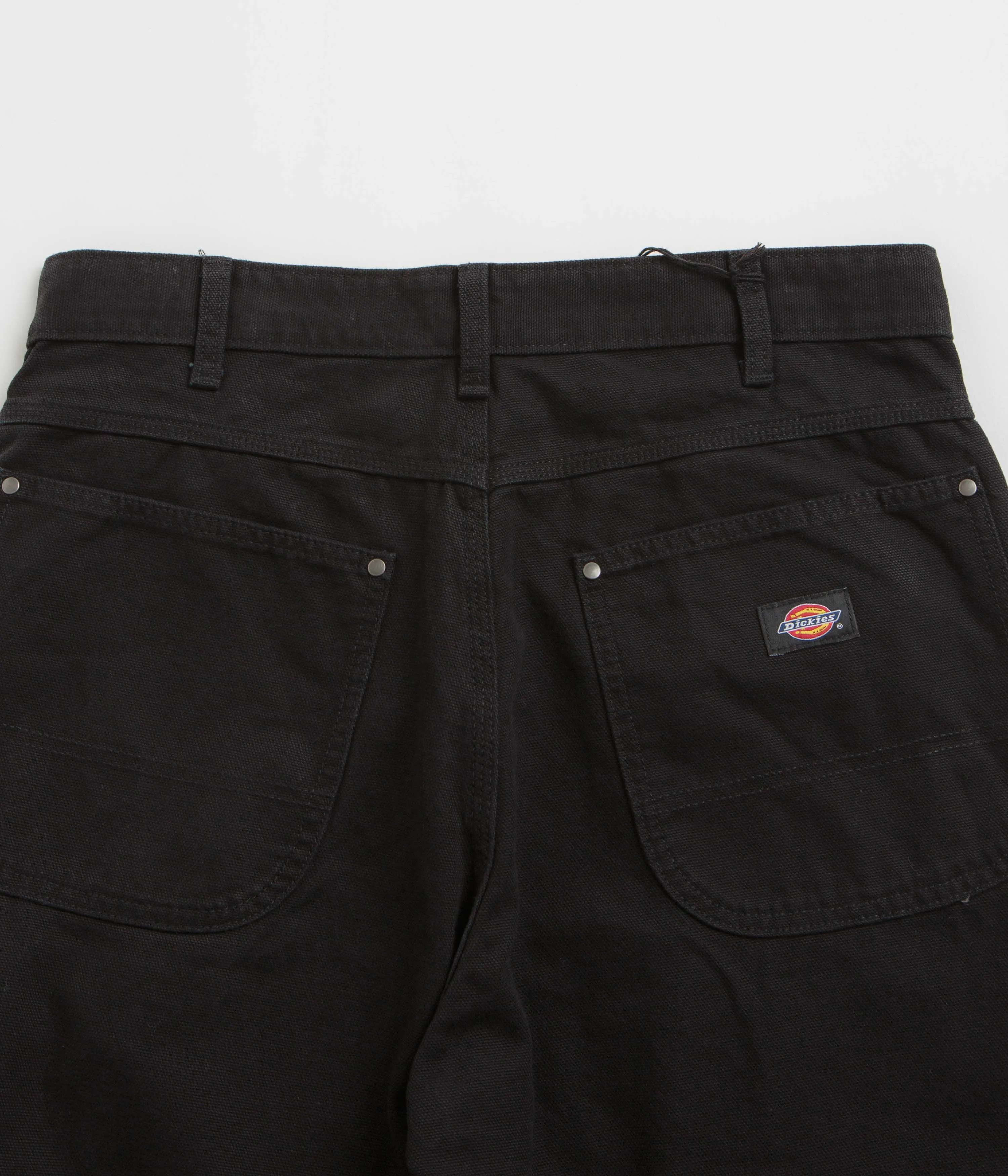 Dickies Duck Canvas Utility Pants - Stone Washed Black
