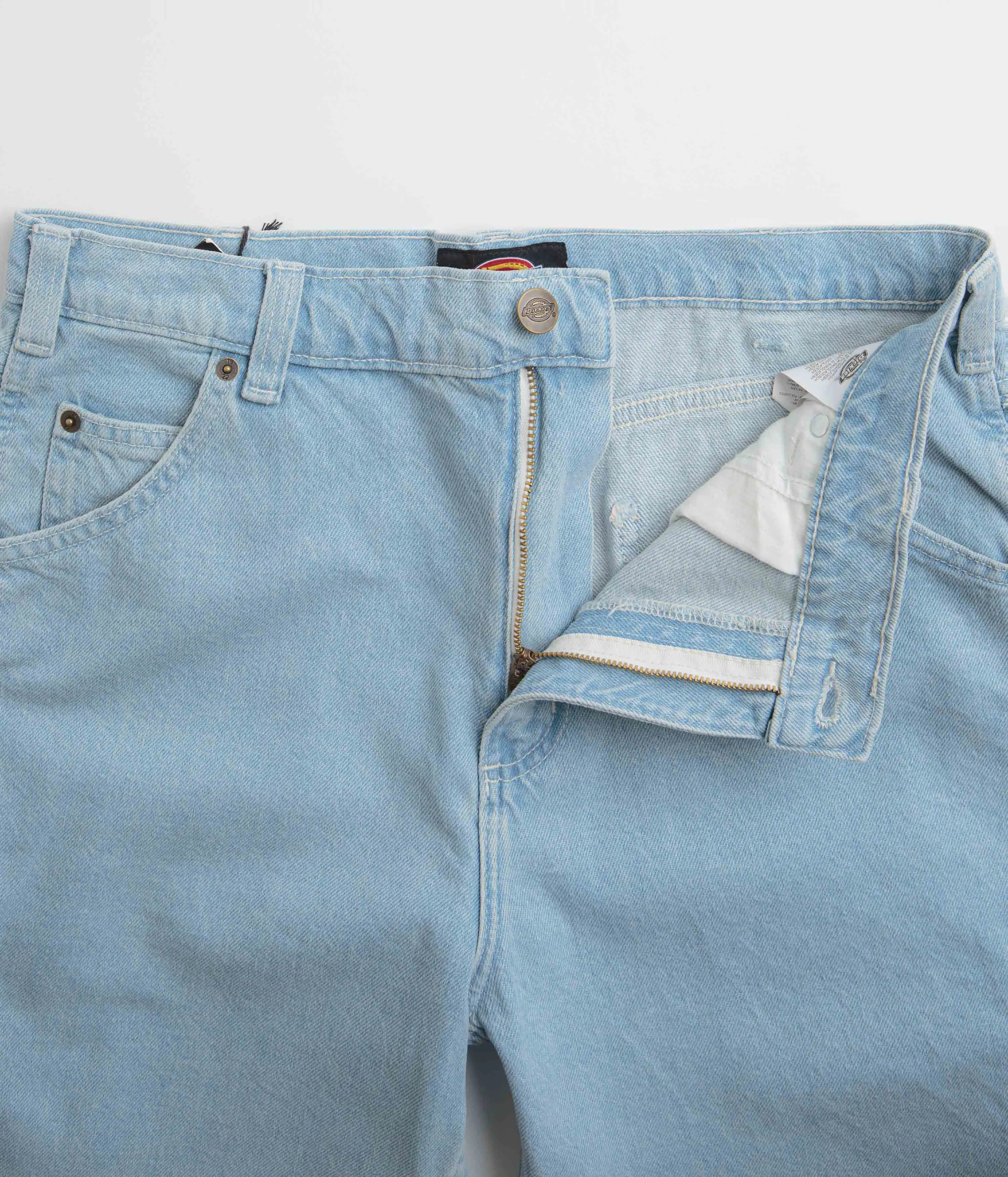 Dickies Garyville Denim Shorts - Vintage Aged Blue
