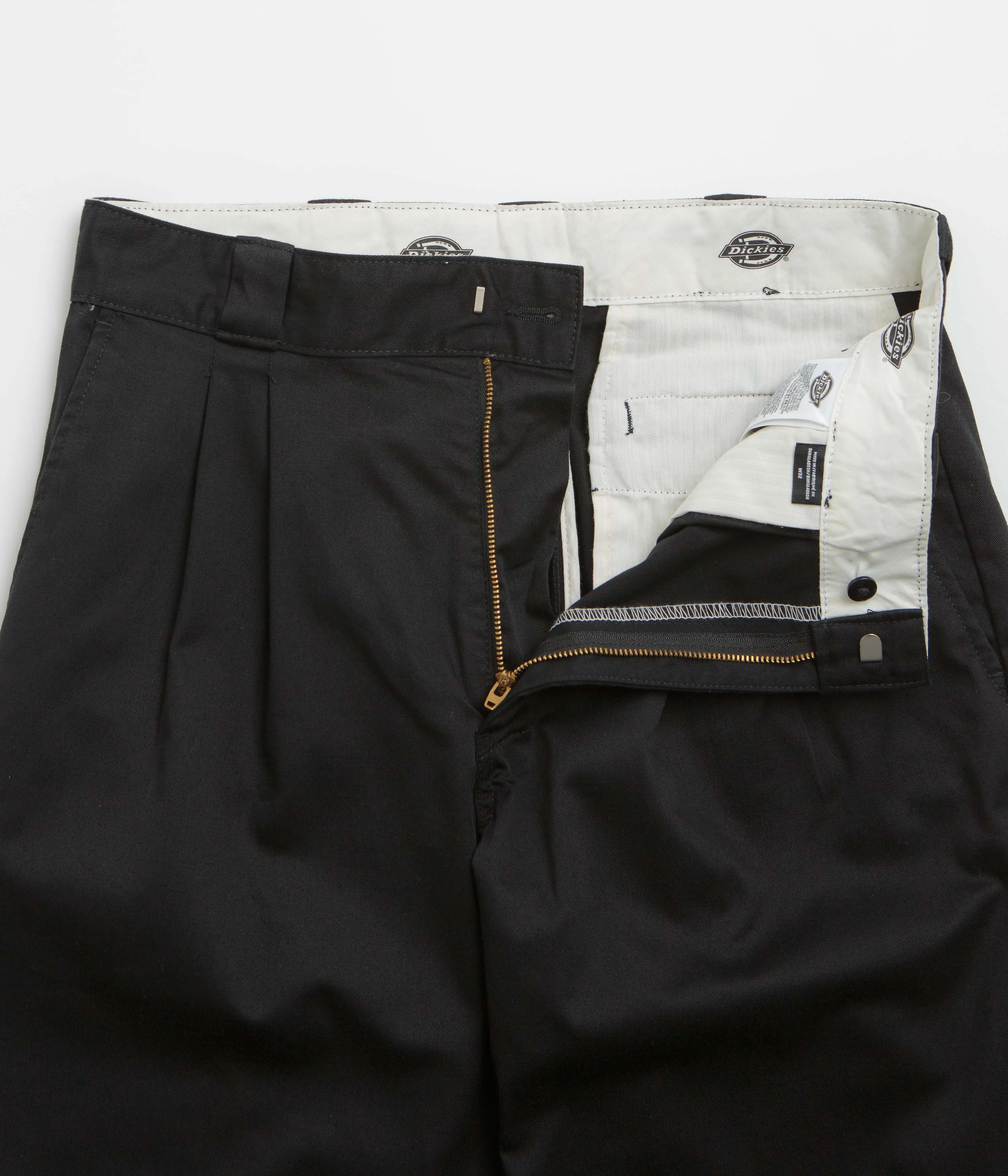 Dickies Unionville Pleated Work Pants - Black
