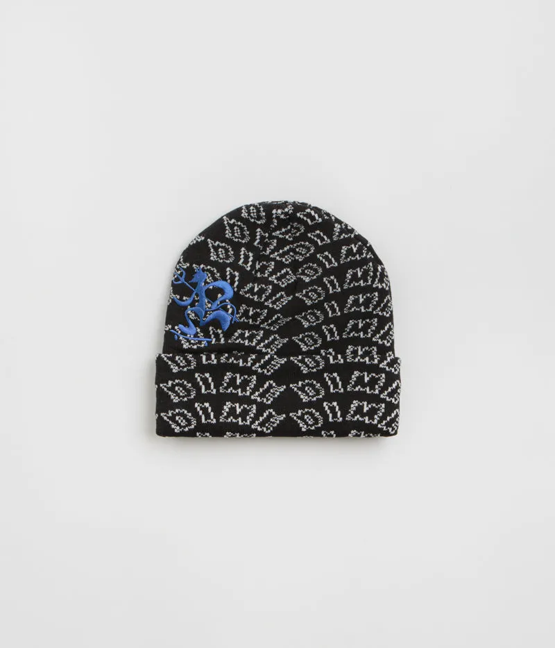 Dime Chopper Fold Beanie - Black