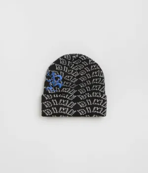 Dime Chopper Fold Beanie - Black