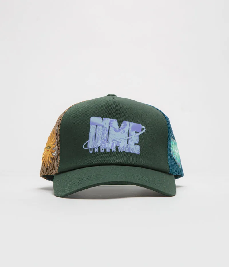 Dime Cosmic Trucker Cap - Green