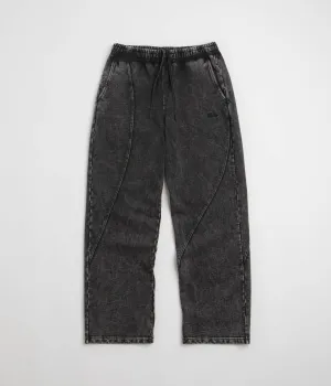 Dime Cyclone French Terry Pants - Black Snow Washed