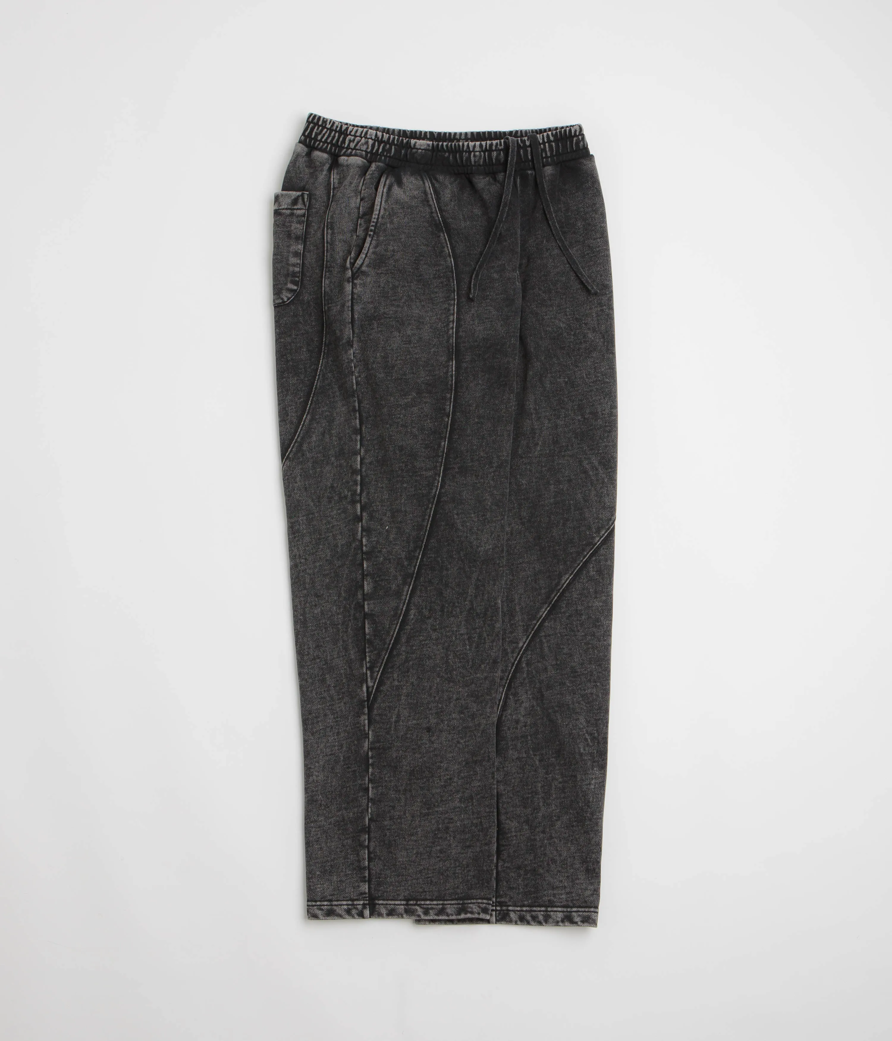Dime Cyclone French Terry Pants - Black Snow Washed