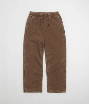 Dime Cyclone French Terry Pants - Brown Snow Washed