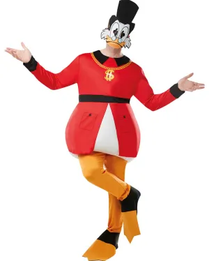Disney Scrooge McDuck Deluxe Mens Christmas Costume