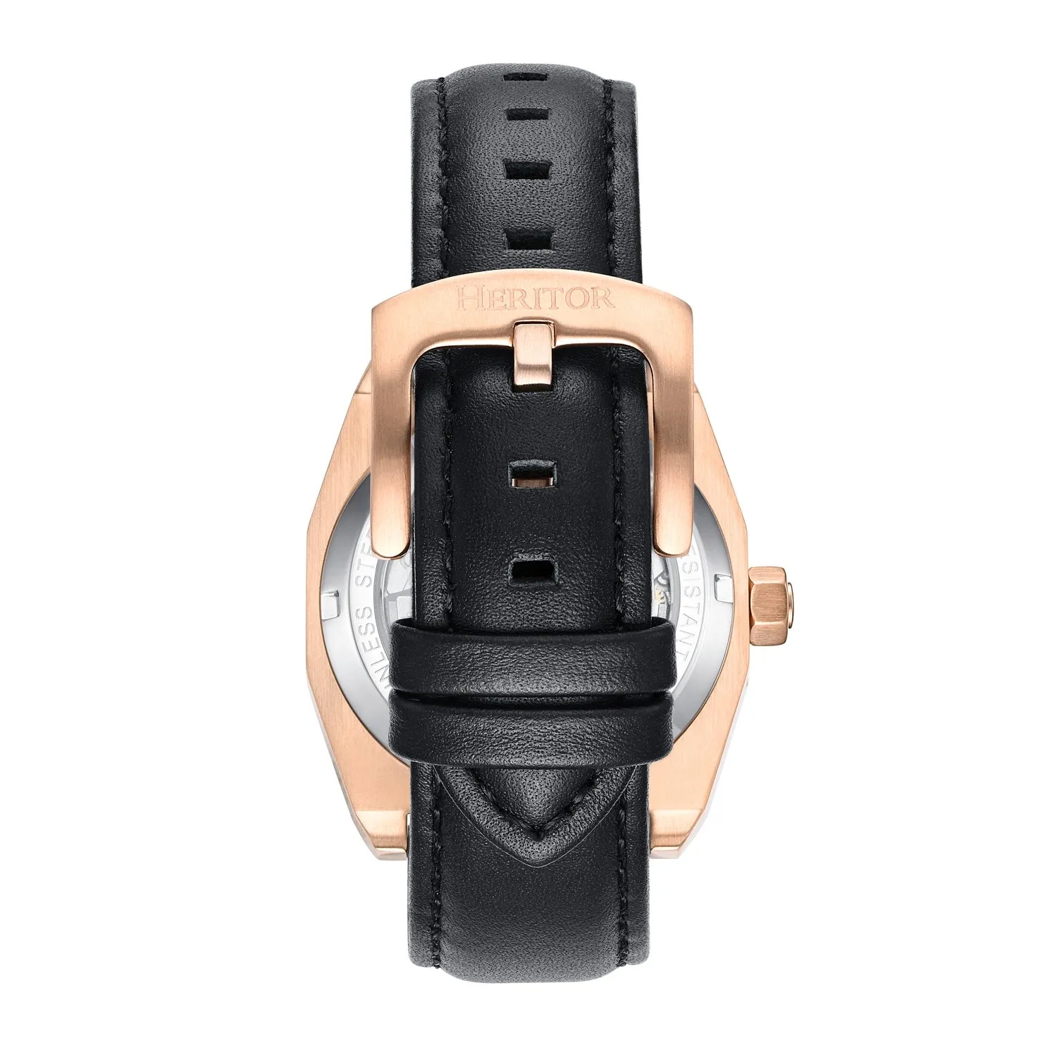 Elliott Leather-Band Watch
