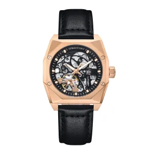 Elliott Leather-Band Watch