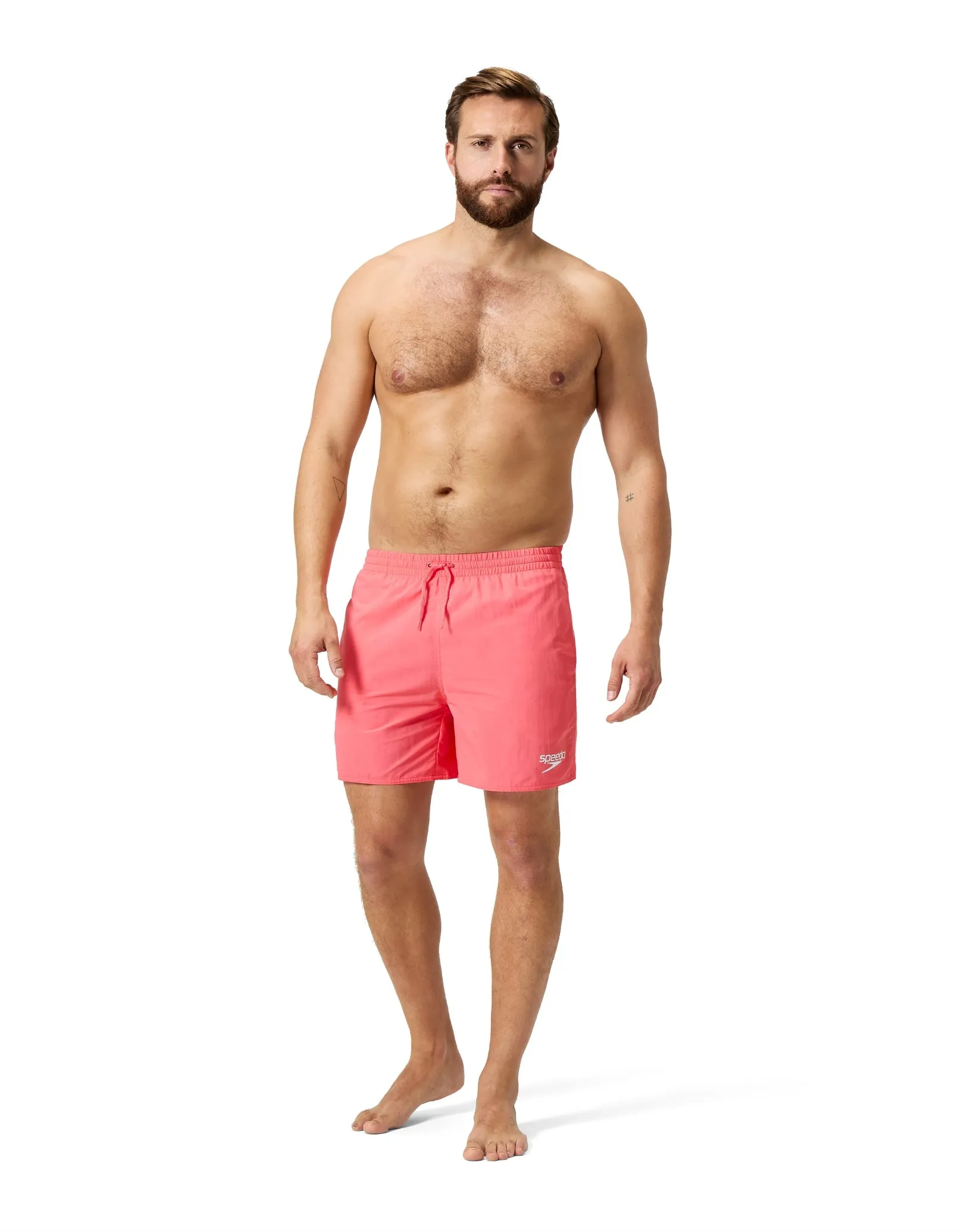 Essentials 16" Watershorts - Coral Orange
