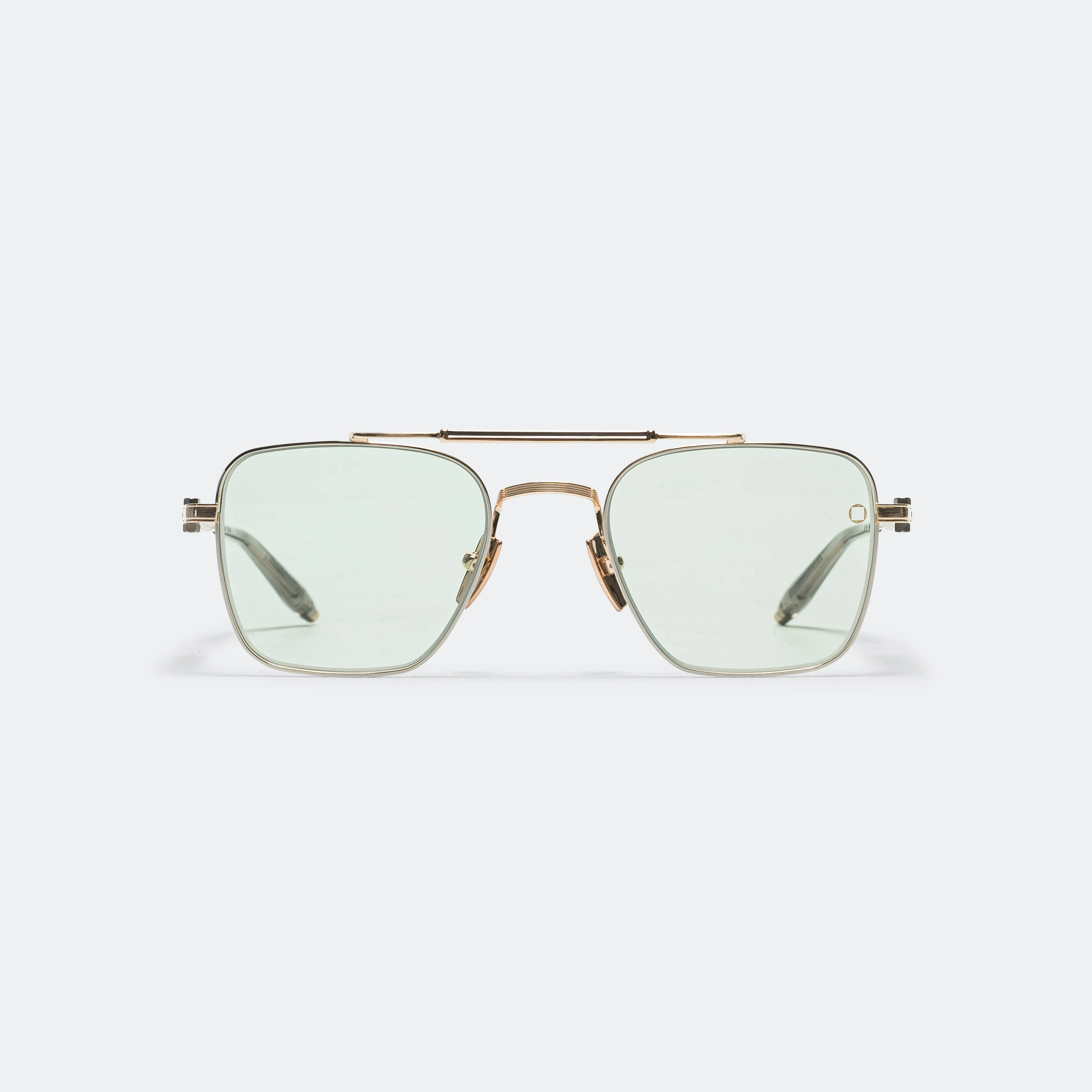 Europa - Brushed White Gold/Dark Tortoise
