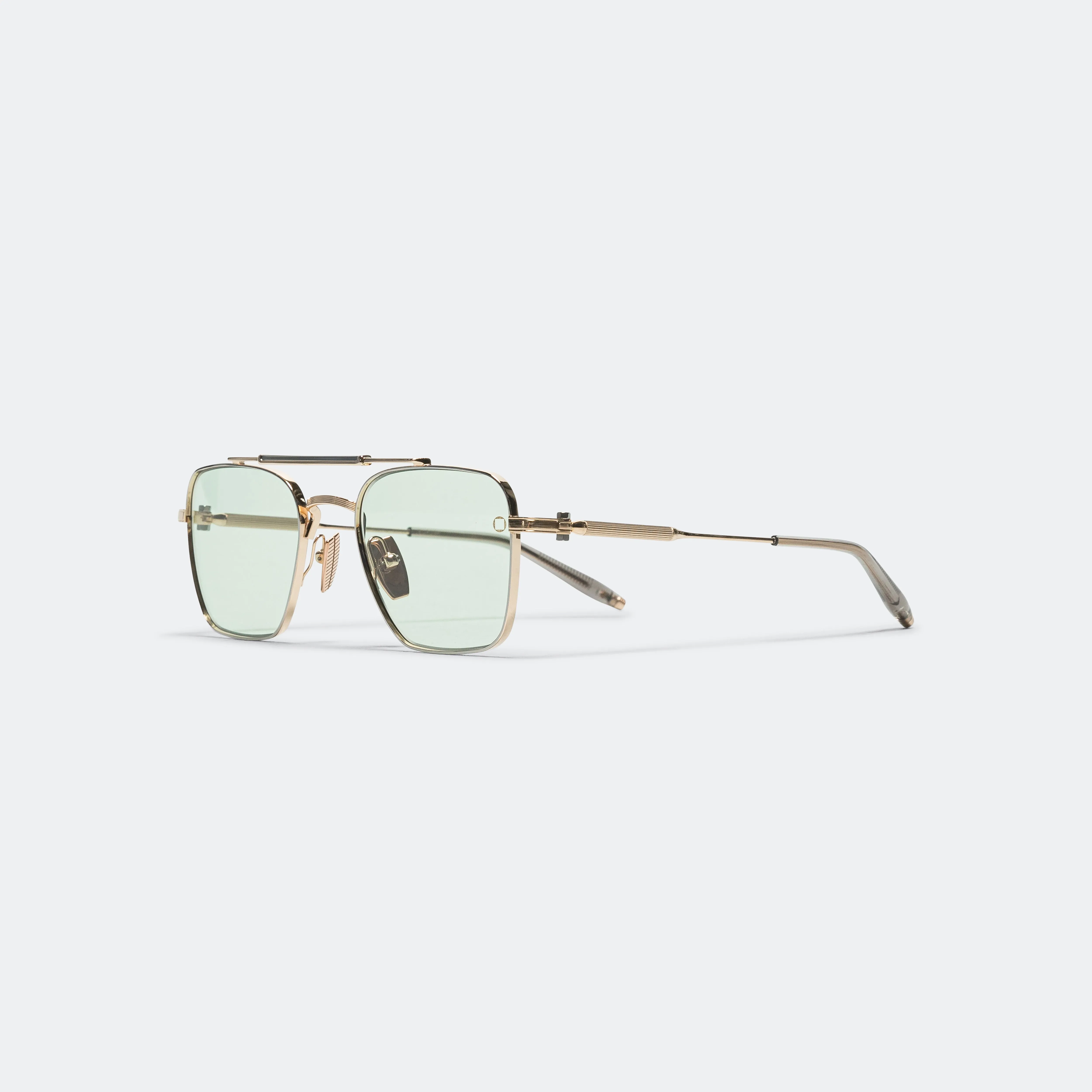 Europa - Brushed White Gold/Dark Tortoise