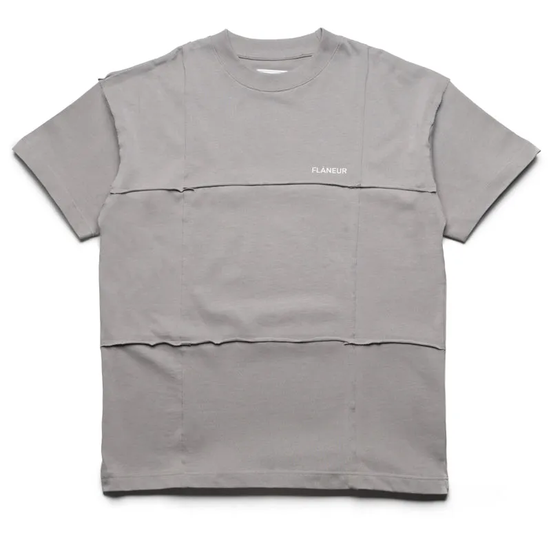 Flaneur Cut & Sew Tee - Concrete Grey