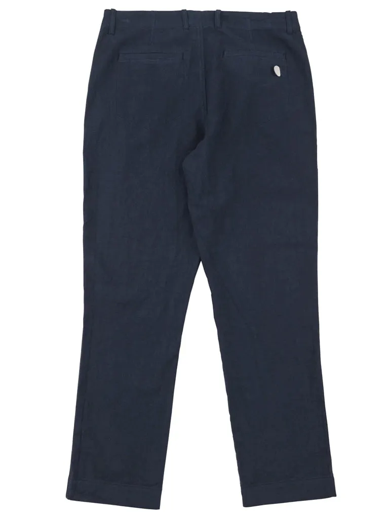 Folk Lean Assembly Pant in Soft Navy
