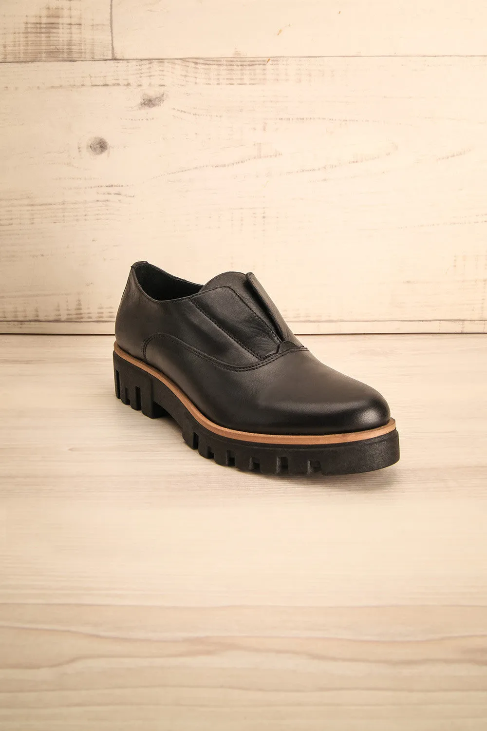 Forth | Black Platform Shoes