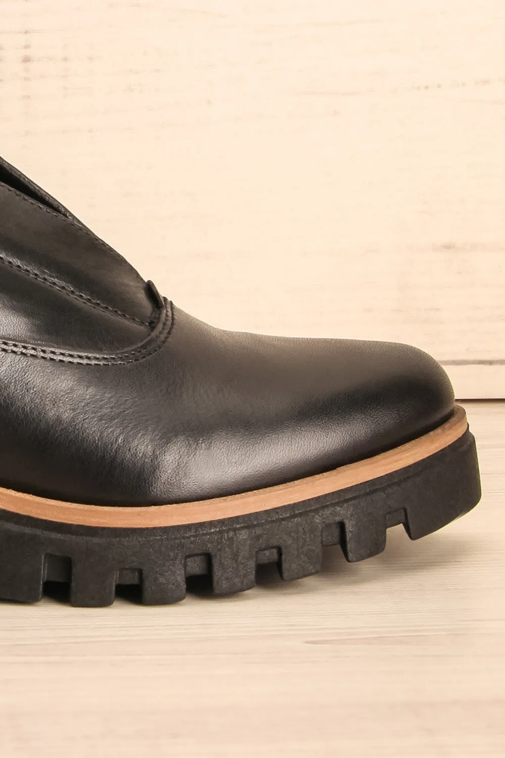 Forth | Black Platform Shoes