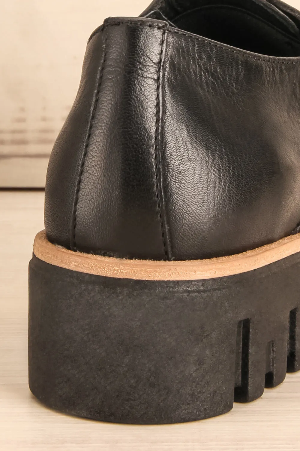 Forth | Black Platform Shoes