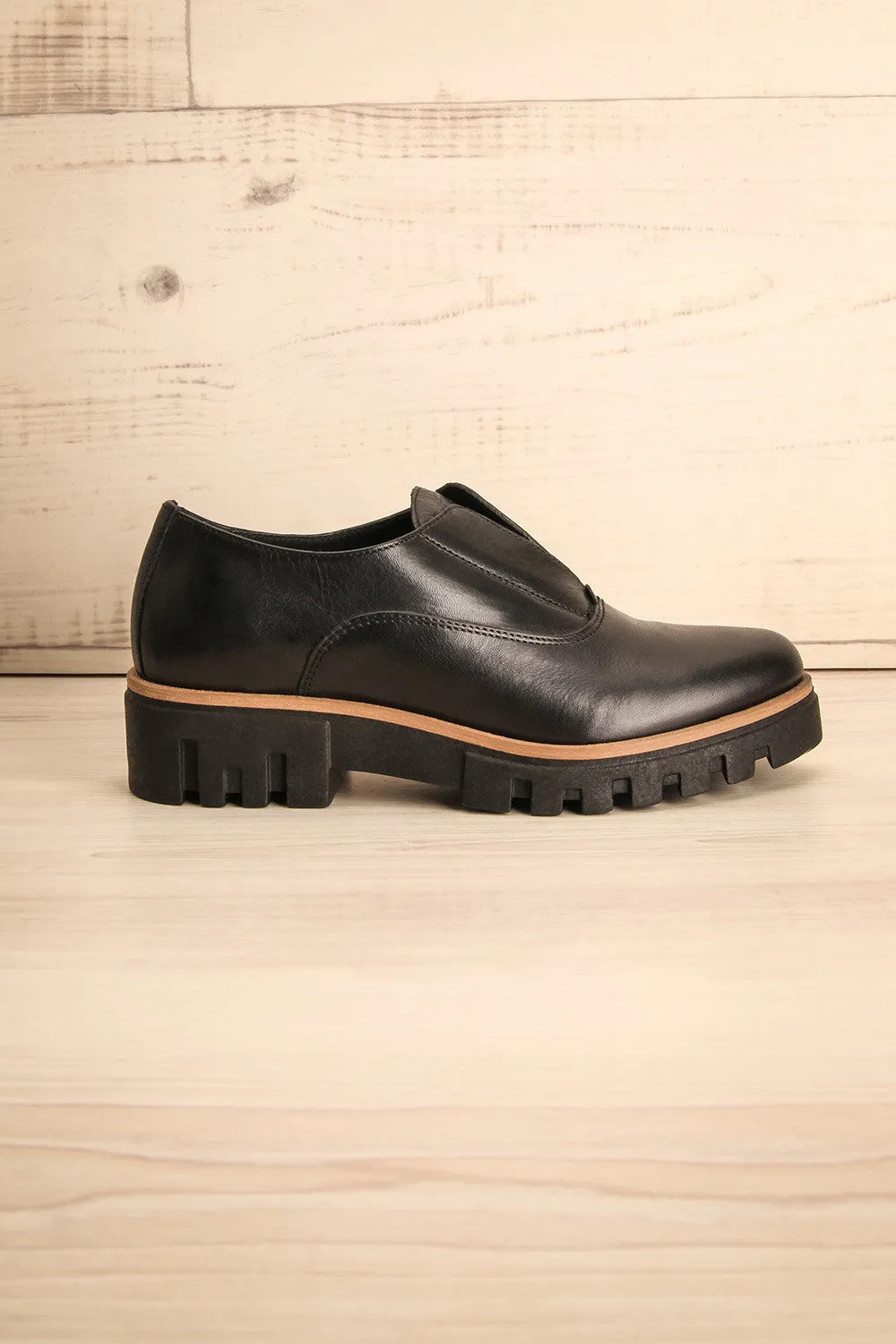 Forth | Black Platform Shoes