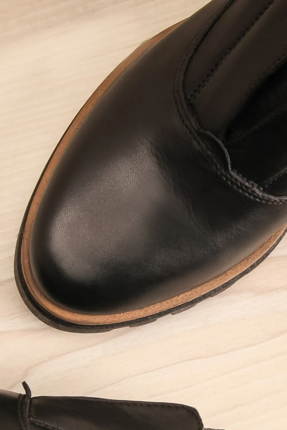 Forth | Black Platform Shoes