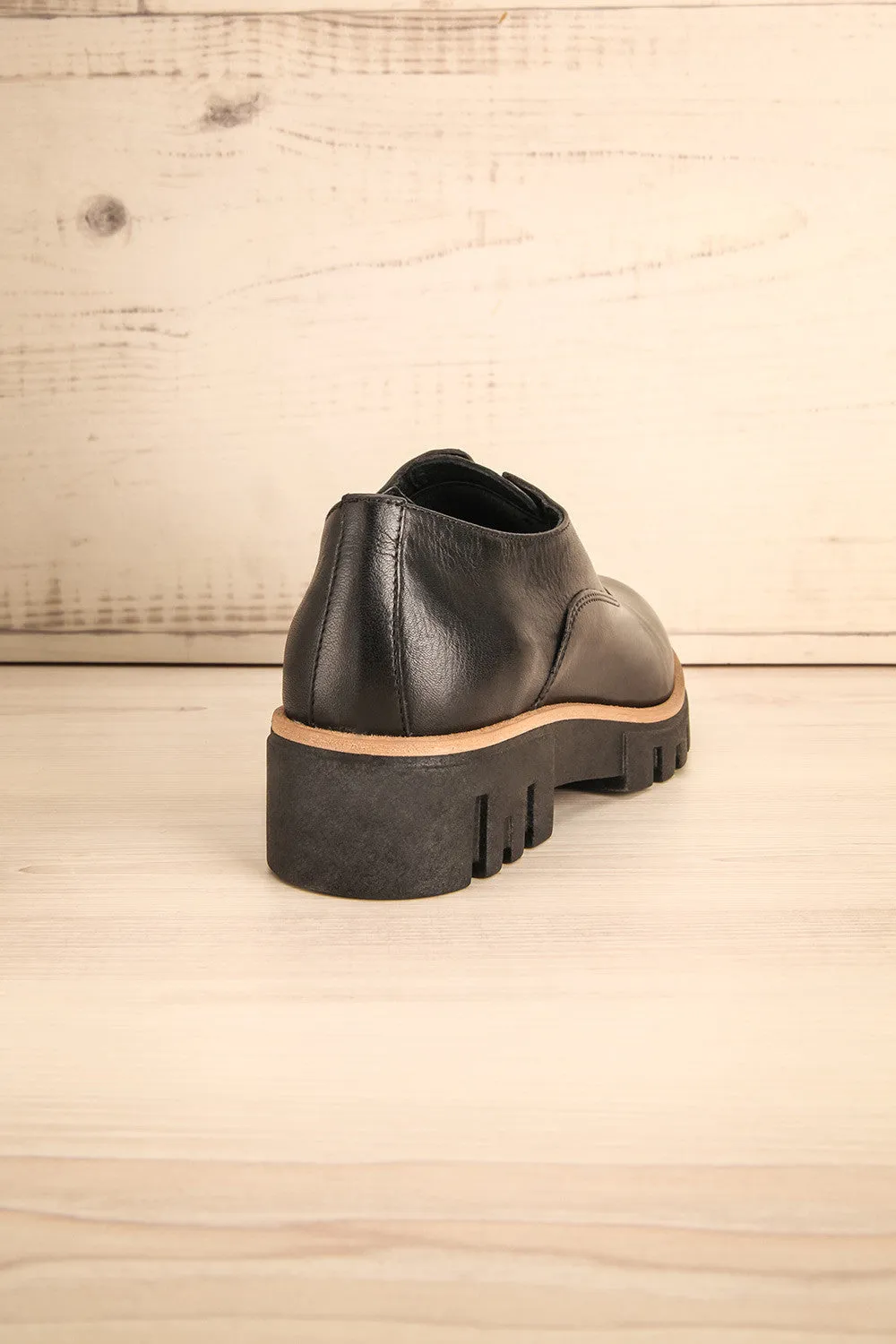 Forth | Black Platform Shoes