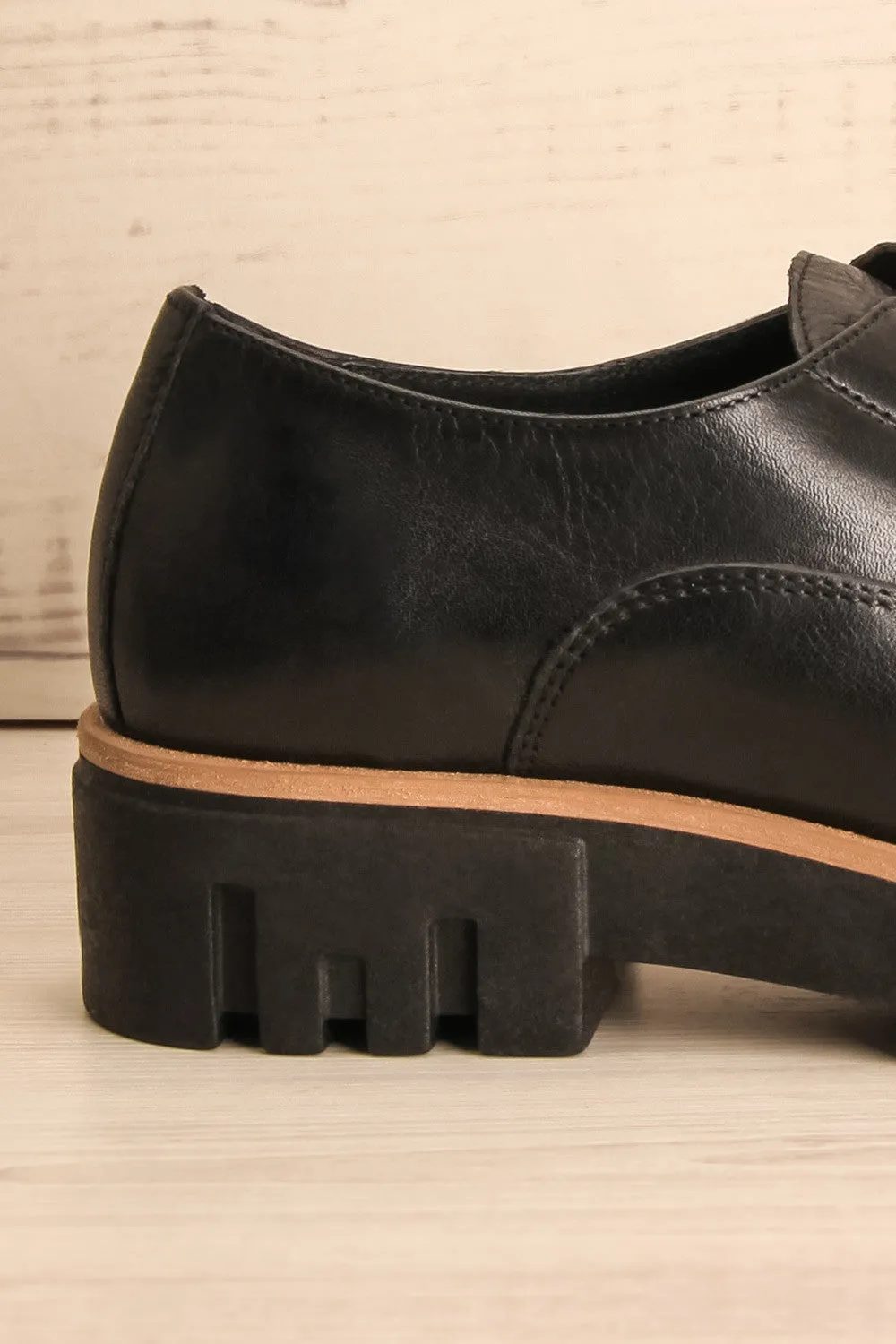 Forth | Black Platform Shoes