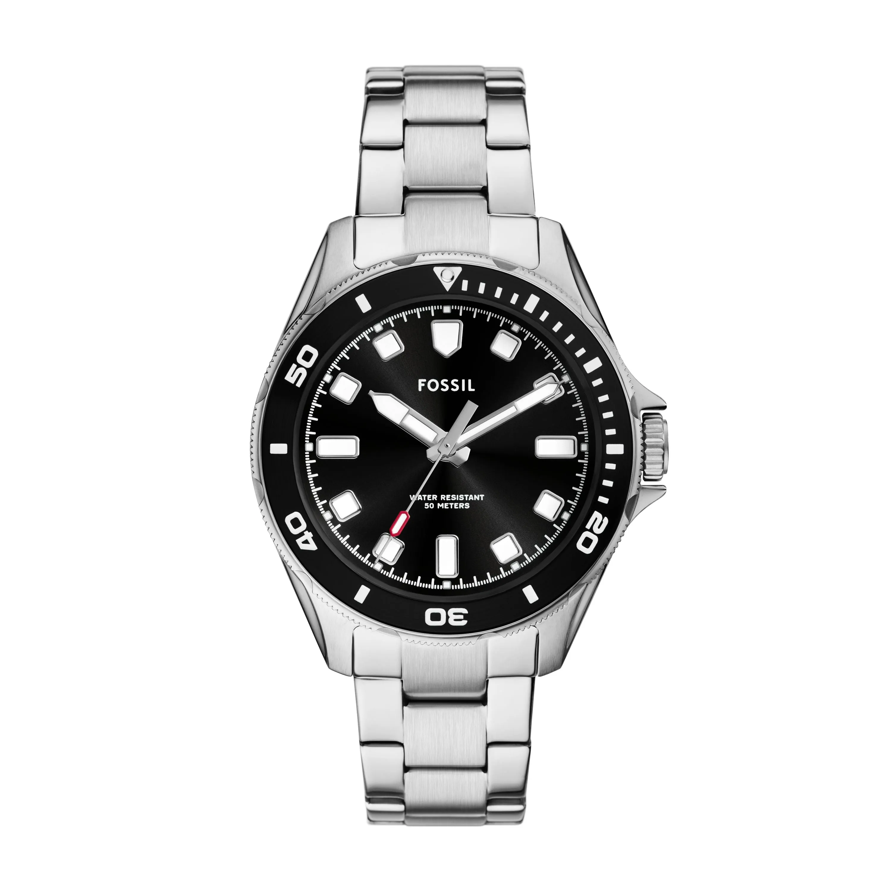 Fossil Men's Dalton Three-Hand, Stainless Steel Watch