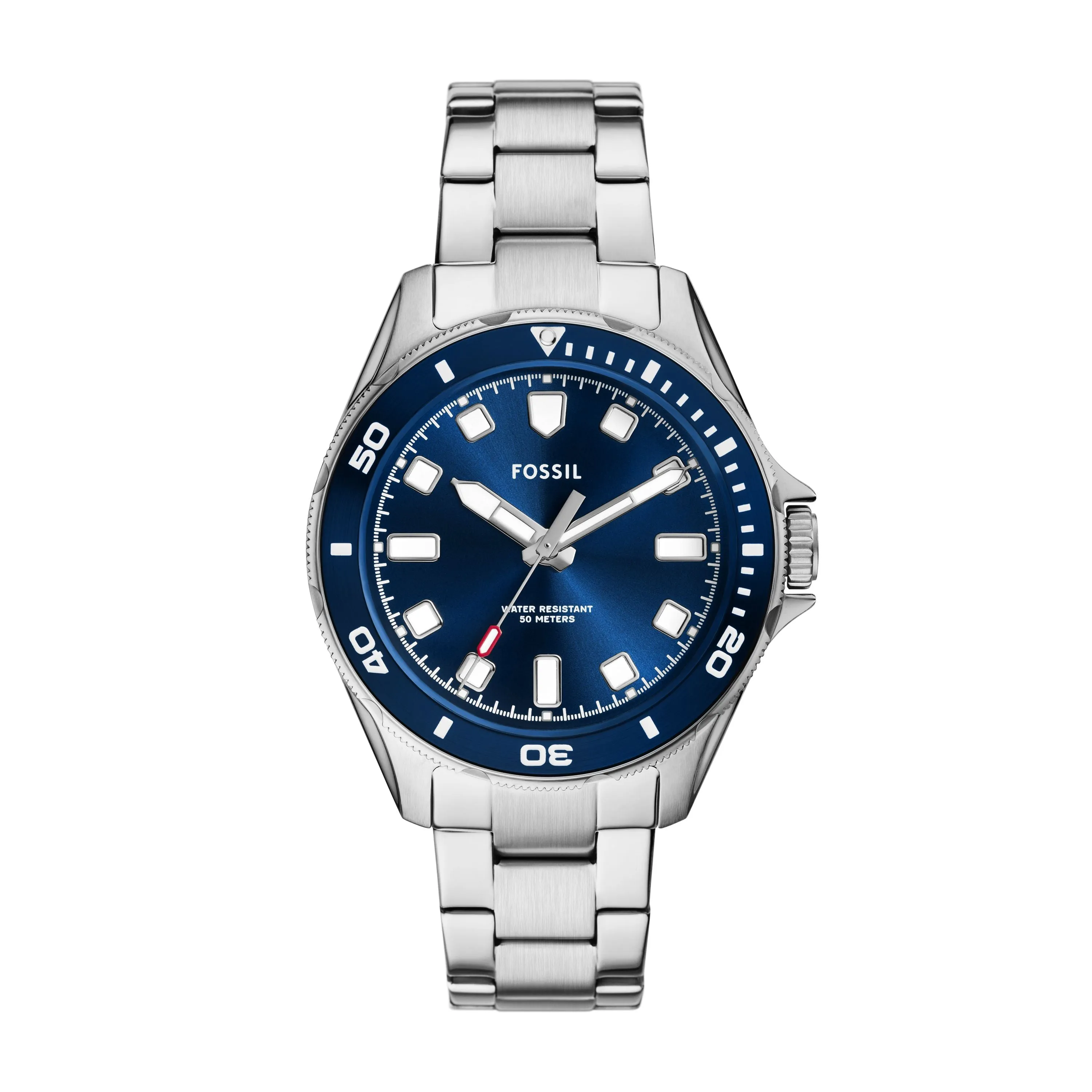 Fossil Men's Dalton Three-Hand, Stainless Steel Watch
